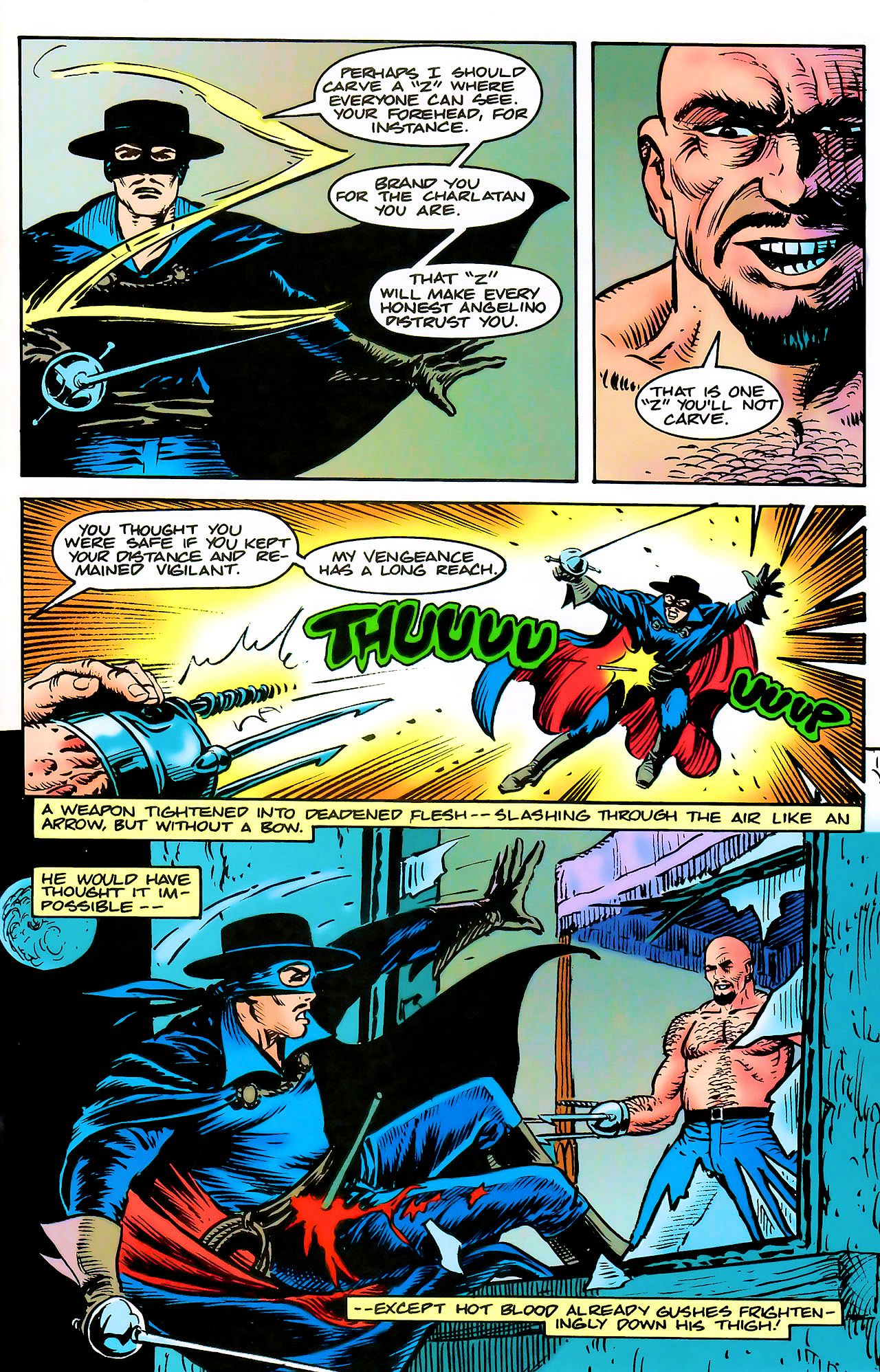 Read online Zorro (1993) comic -  Issue #9 - 25