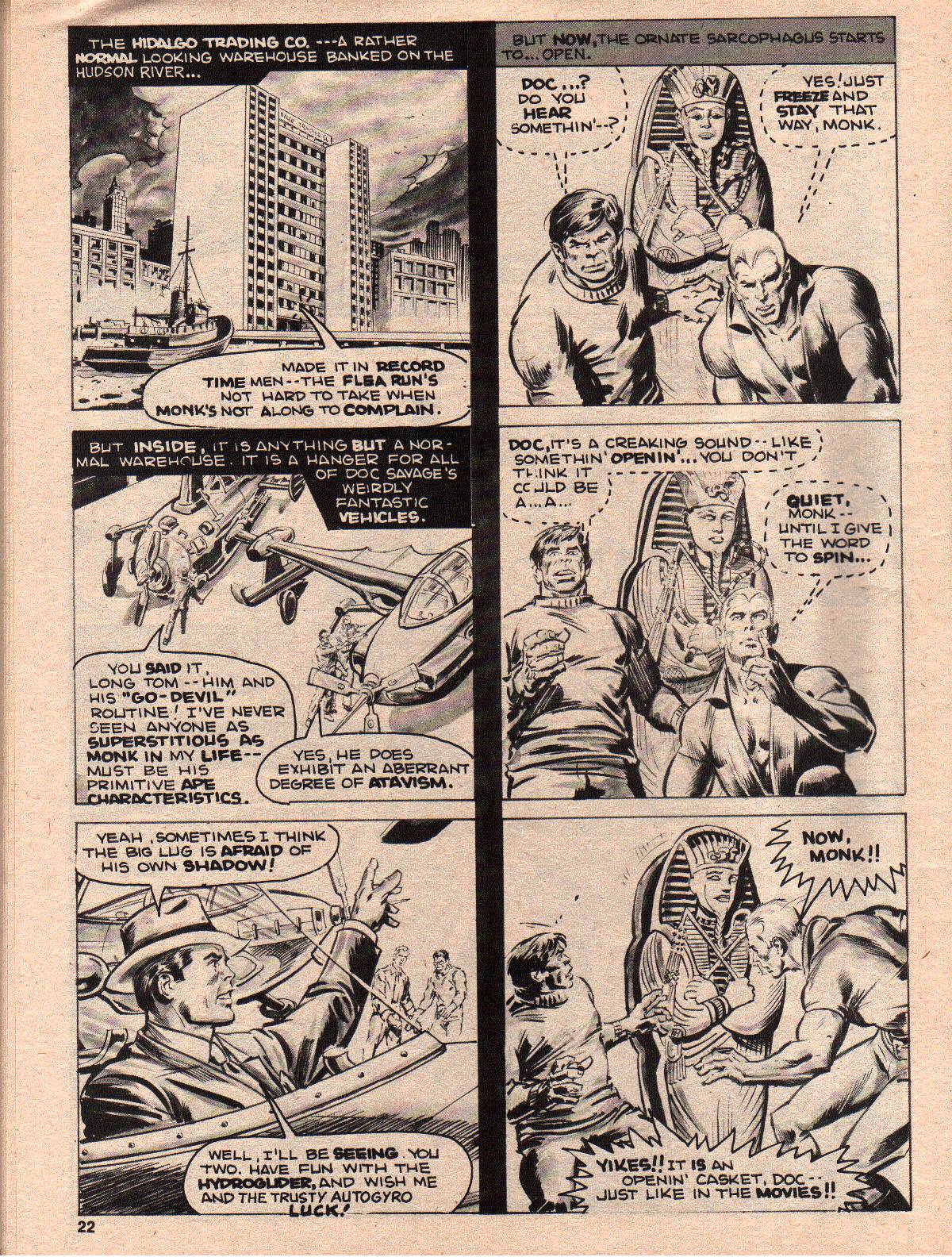 Read online Doc Savage (1975) comic -  Issue #6 - 22