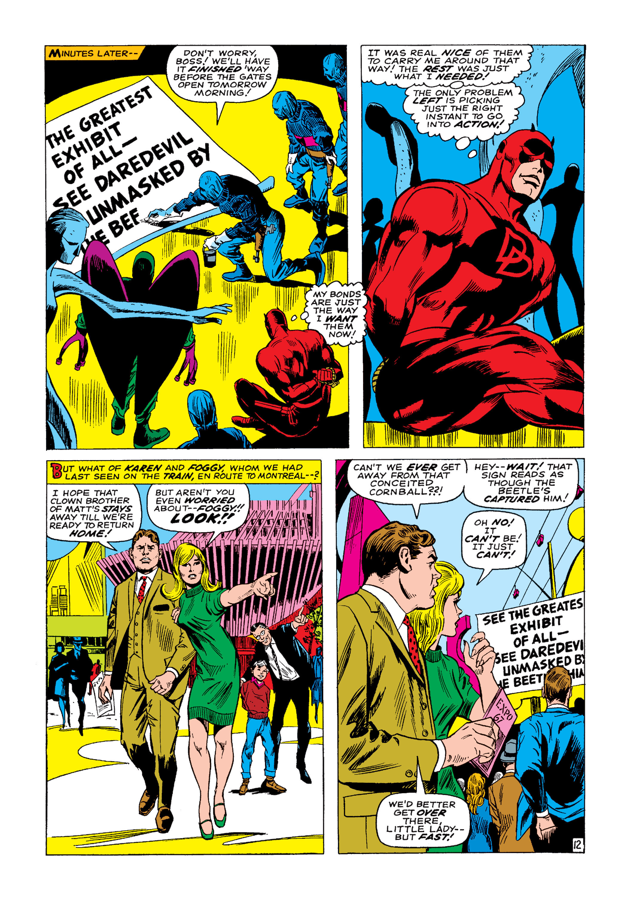 Read online Marvel Masterworks: Daredevil comic -  Issue # TPB 4 (Part 1) - 39