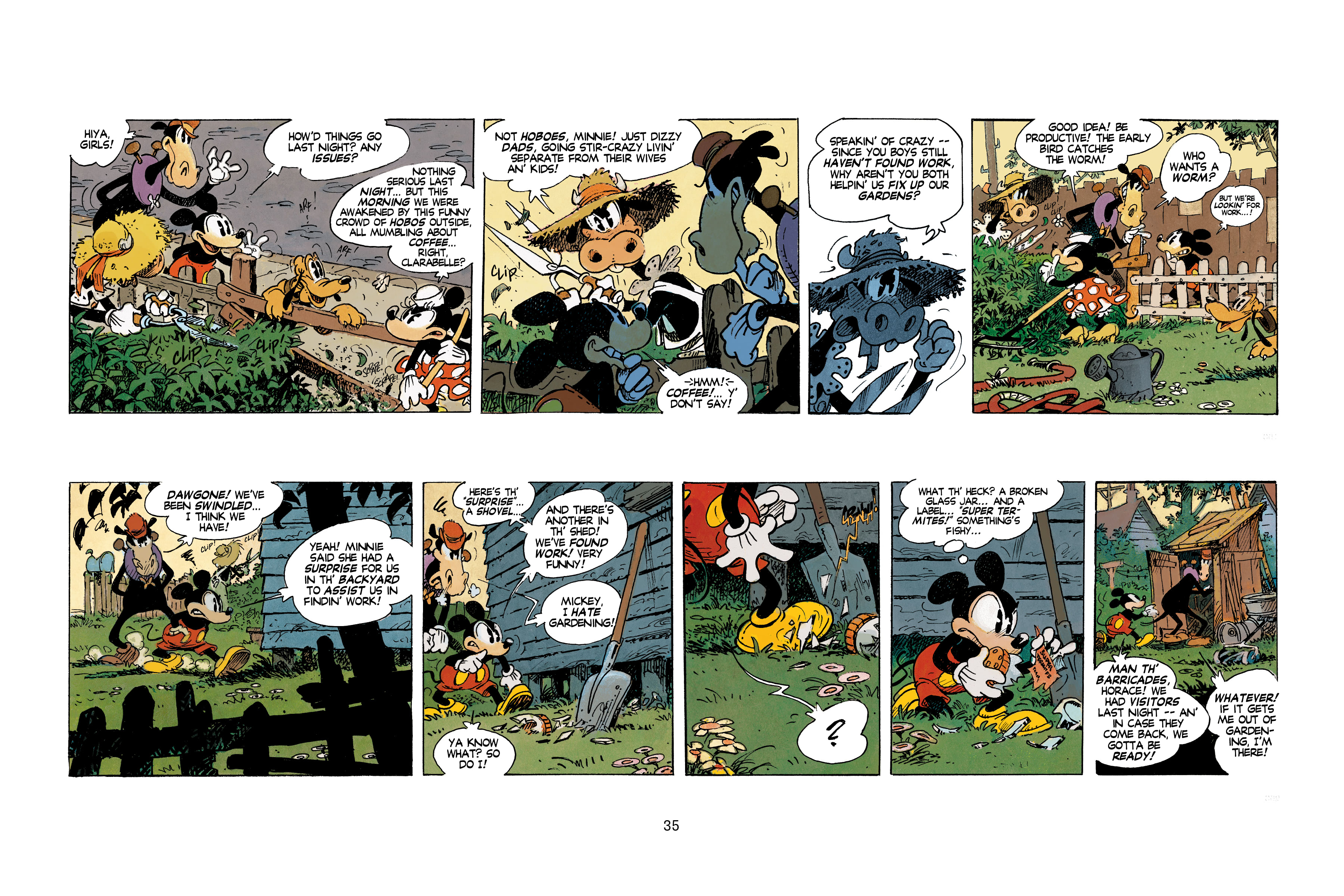 Read online Mickey Mouse: Zombie Coffee comic -  Issue # TPB - 36