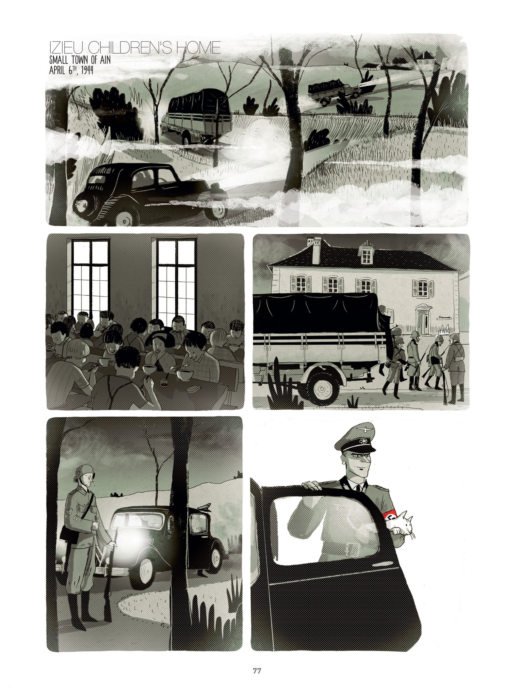 Read online For Justice: The Serge & Beate Klarsfeld Story comic -  Issue # TPB (Part 1) - 77