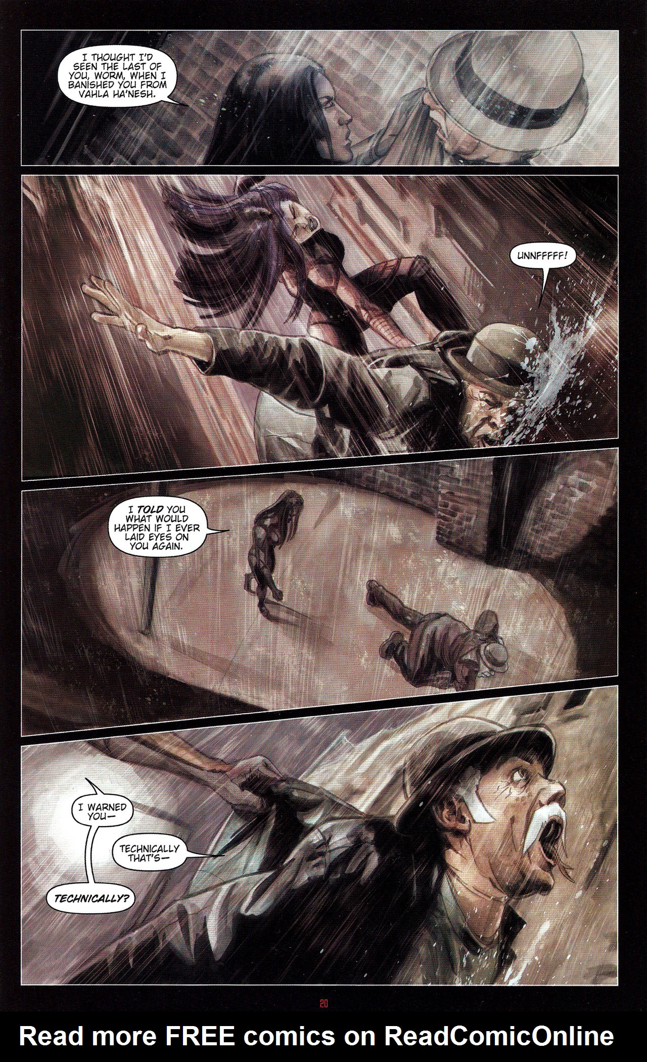 Read online Fallen Angel Reborn comic -  Issue #1 - 21