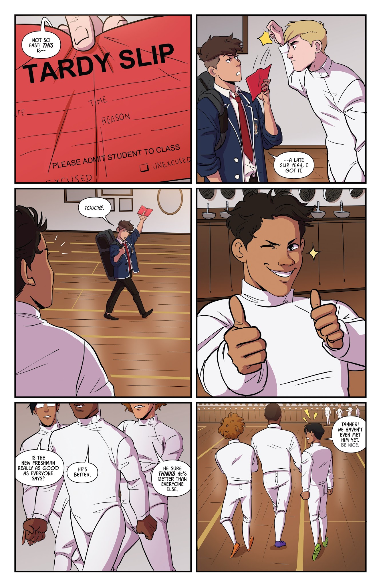 Read online Fence comic -  Issue #2 - 15