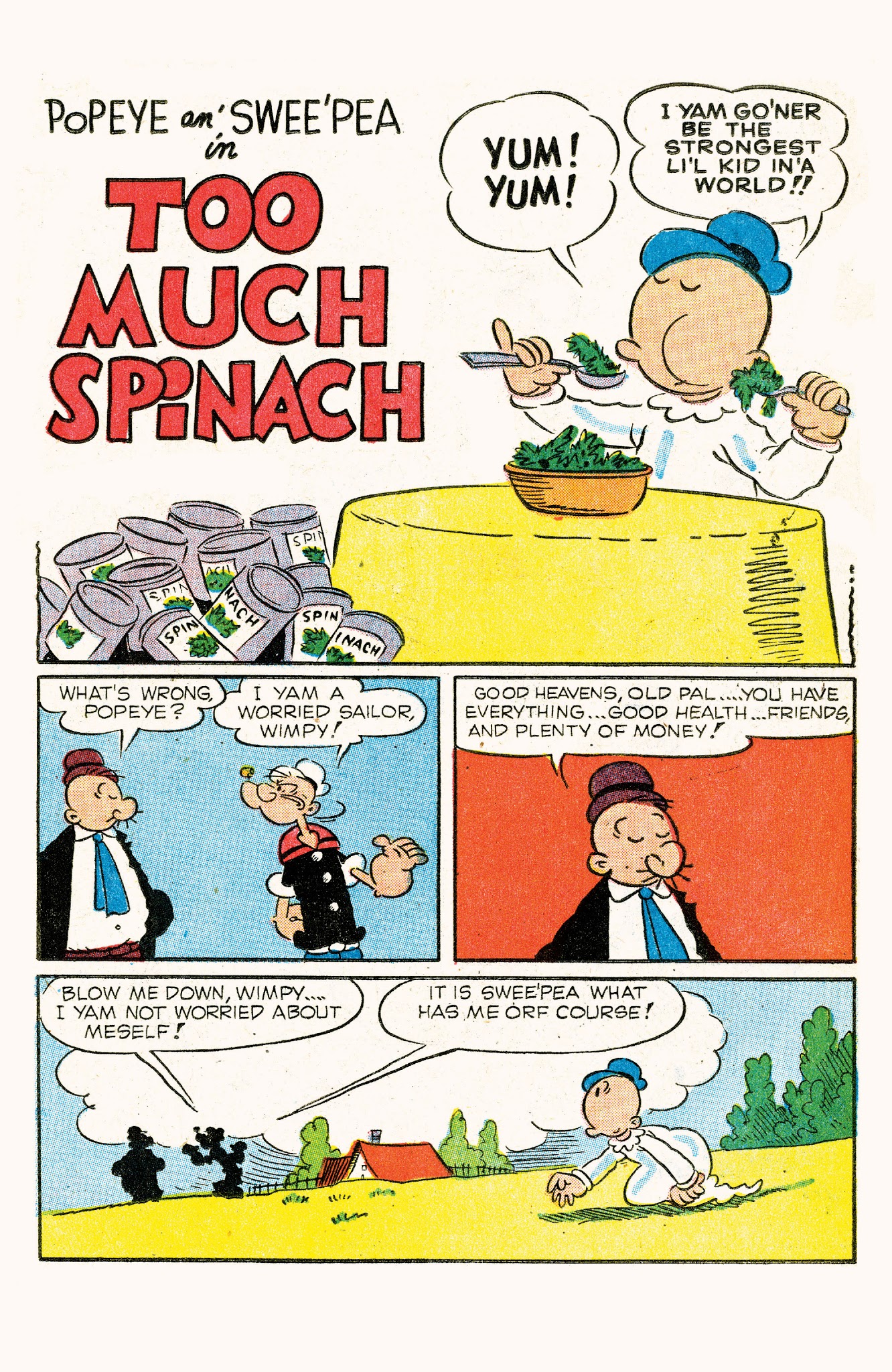 Read online Classic Popeye comic -  Issue #58 - 18