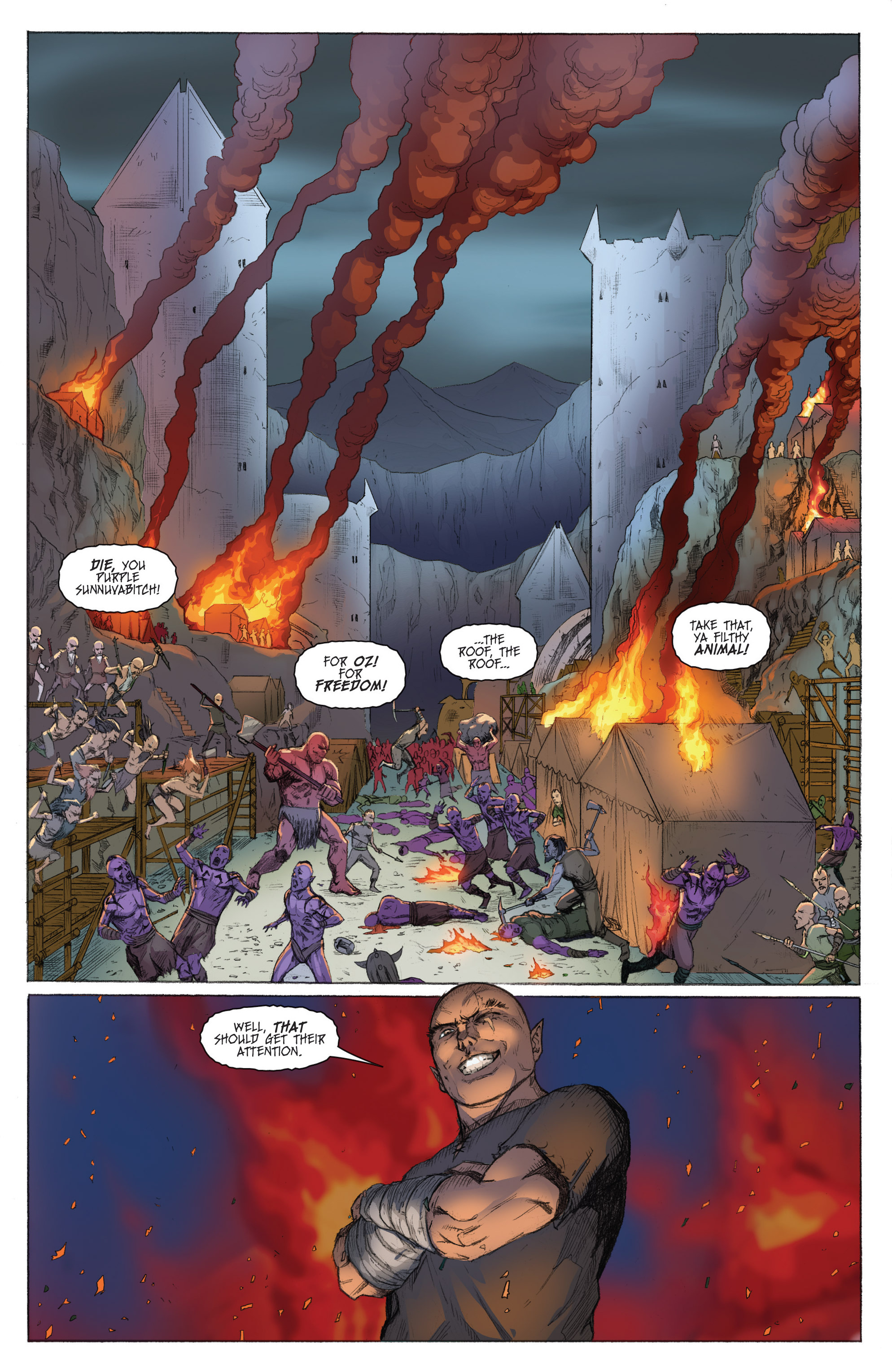 Read online Grimm Fairy Tales presents Warlord of Oz comic -  Issue #5 - 15
