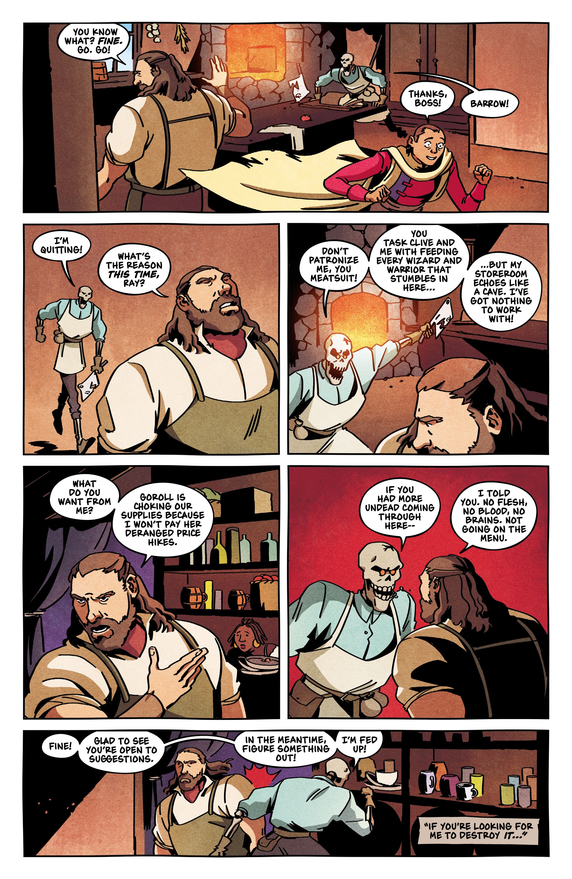 Read online Quests Aside comic -  Issue #2 - 6