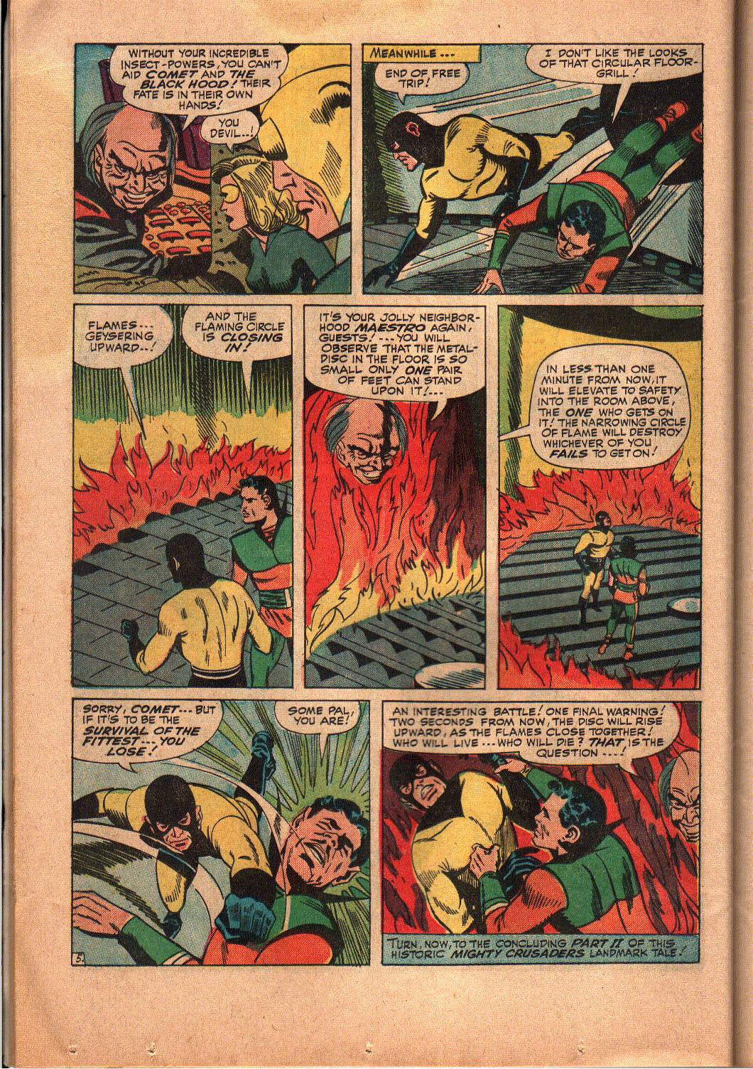 Read online The Mighty Crusaders (1965) comic -  Issue #6 - 20