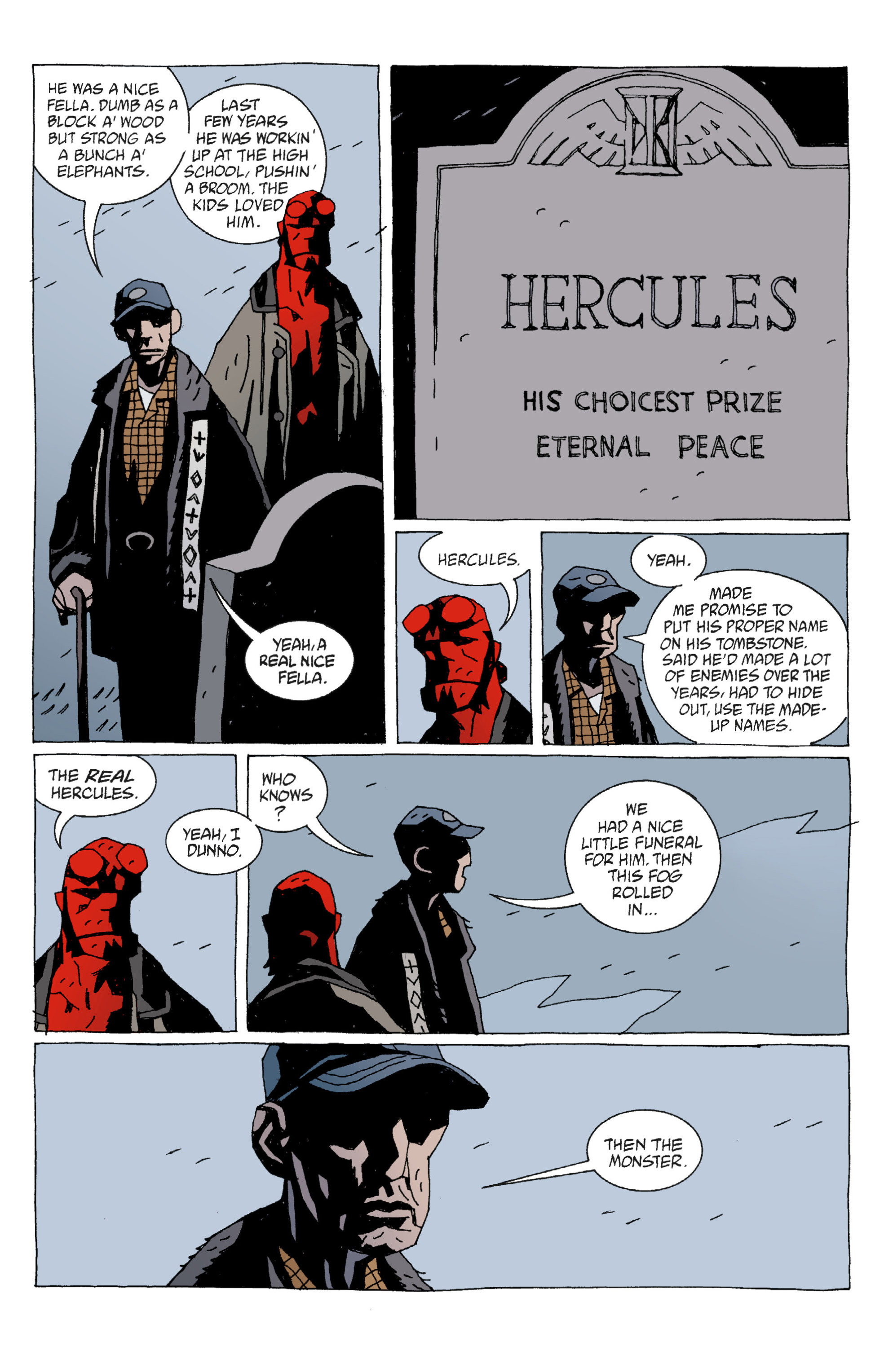 Read online Hellboy comic -  Issue #7 - 18