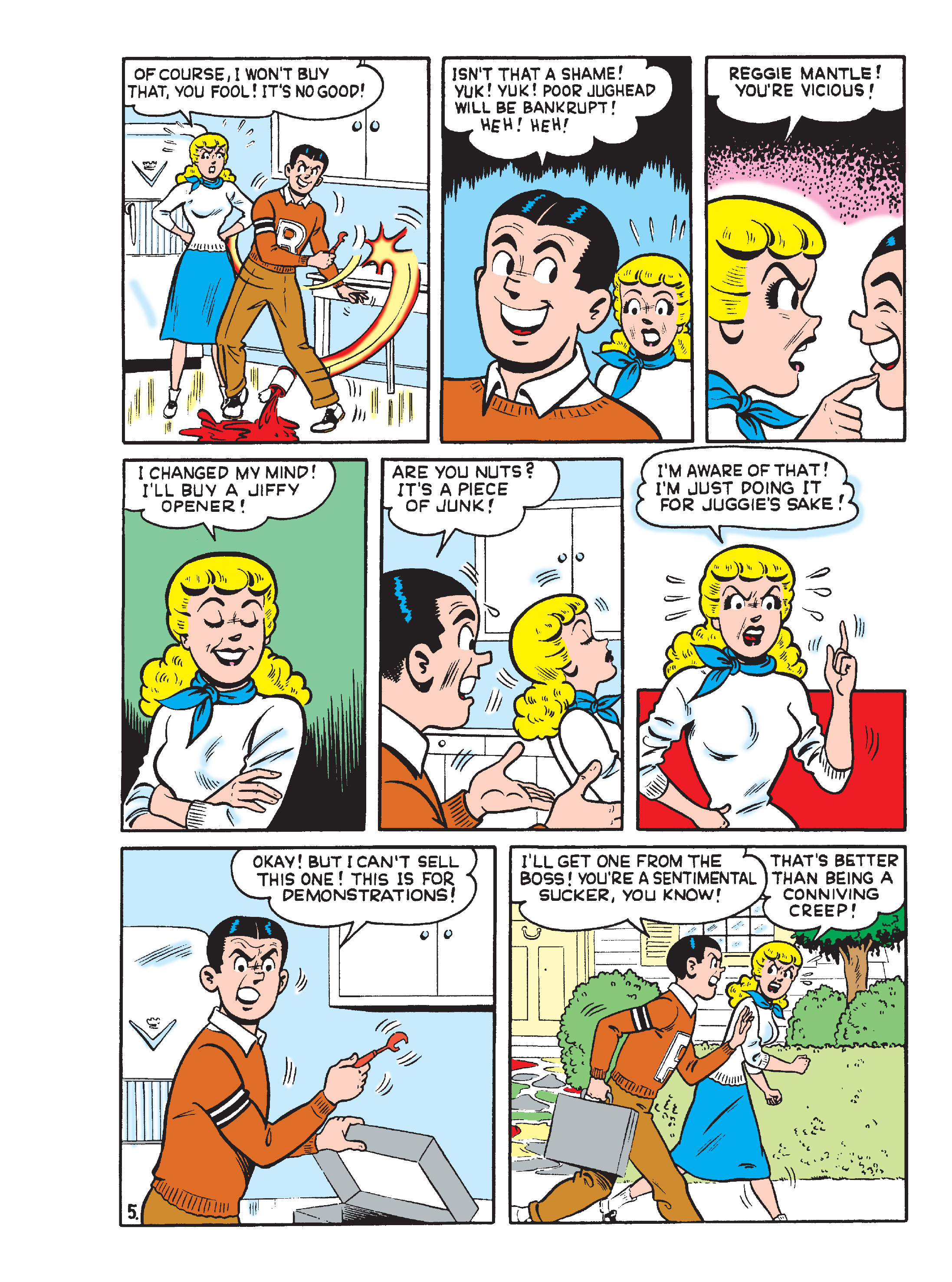 Read online Jughead and Archie Double Digest comic -  Issue #15 - 144