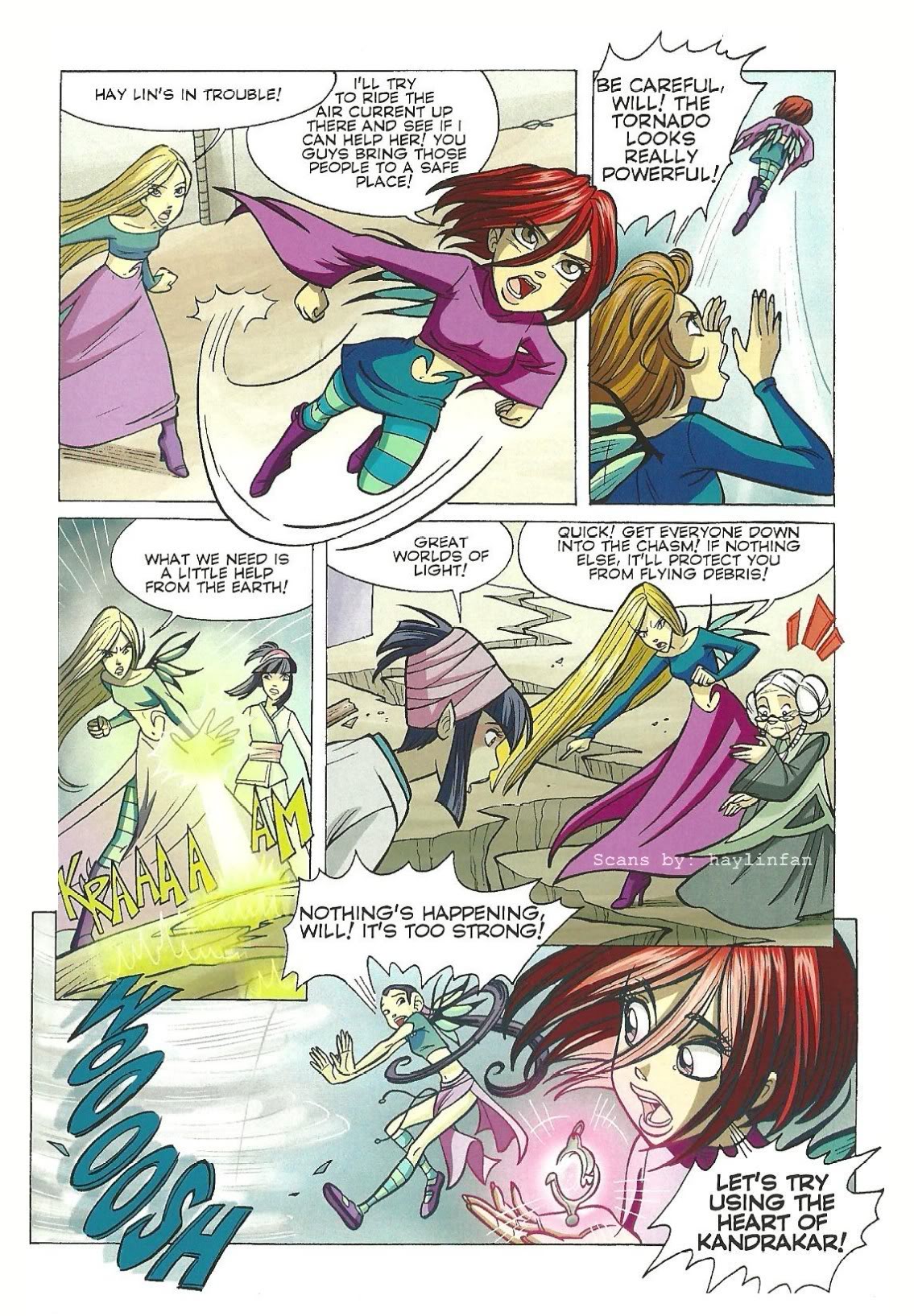 Read online W.i.t.c.h. comic -  Issue #29 - 45