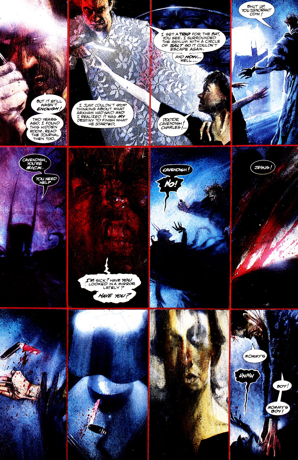 Batman: Arkham Asylum (1989) issue Full - Page 97