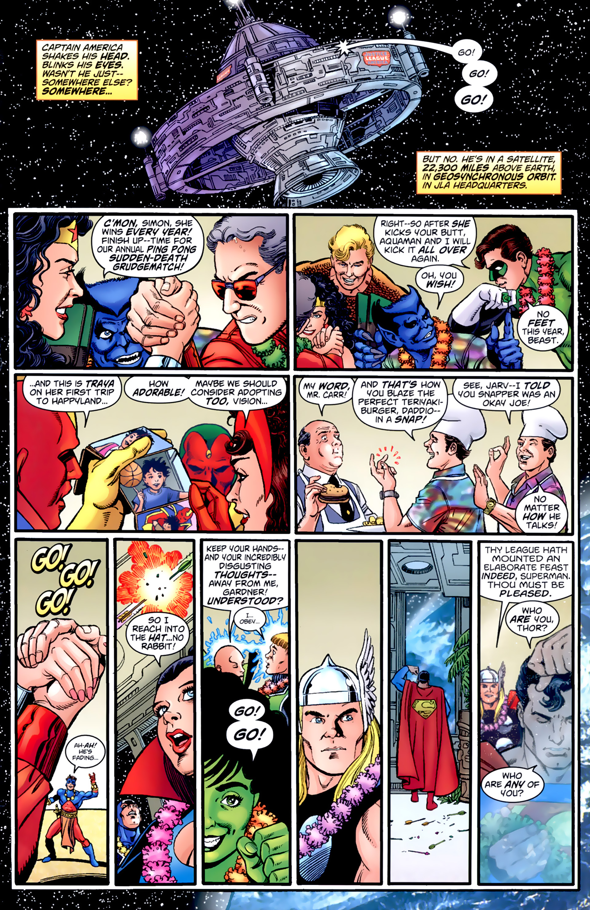 Read online JLA/Avengers comic -  Issue #3 - 11