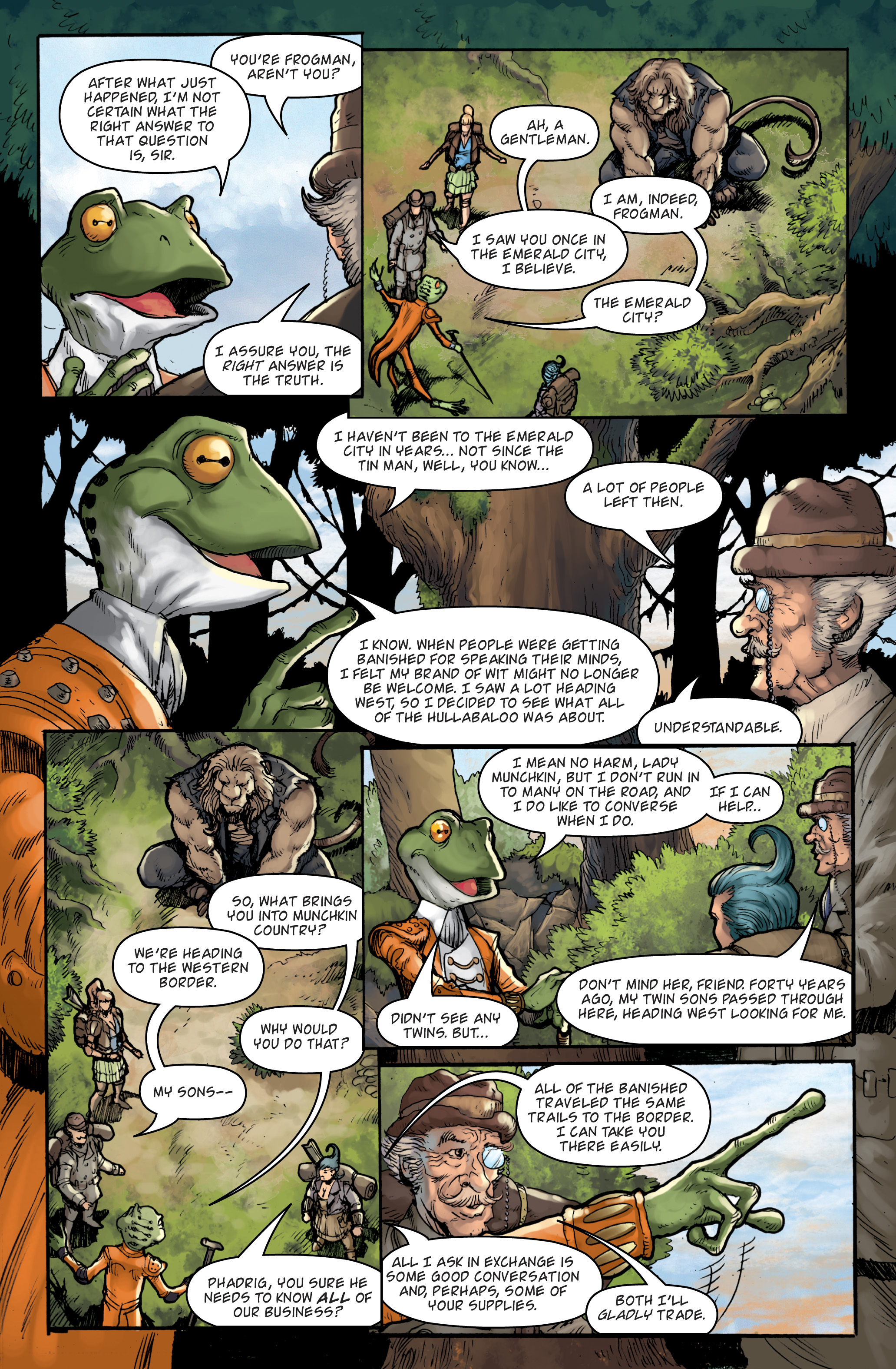 Read online The Steam Engines of Oz: The Geared Leviathan comic -  Issue #2 - 17