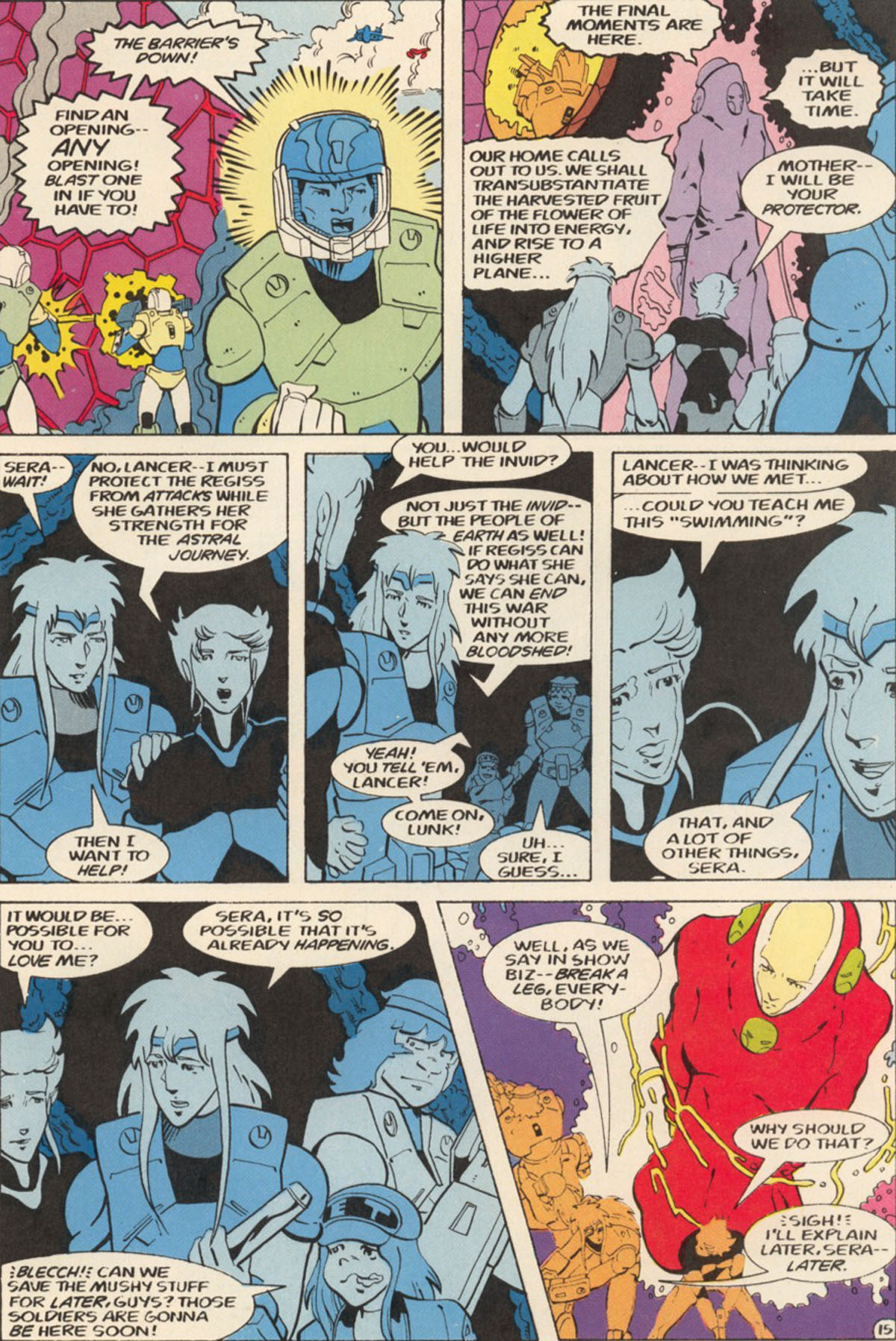Read online Robotech The New Generation comic -  Issue #25 - 19