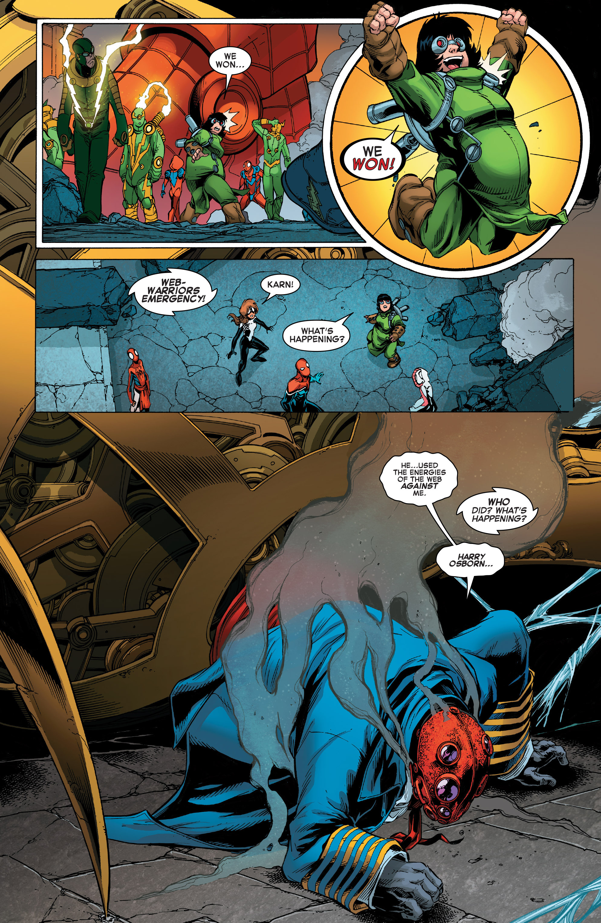 Read online Web Warriors comic -  Issue #11 - 13