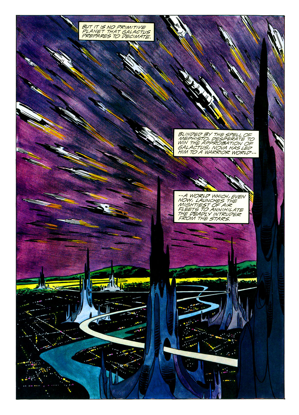 Read online Marvel Graphic Novel comic -  Issue #38 - Silver Surfer - Judgment Day - 27