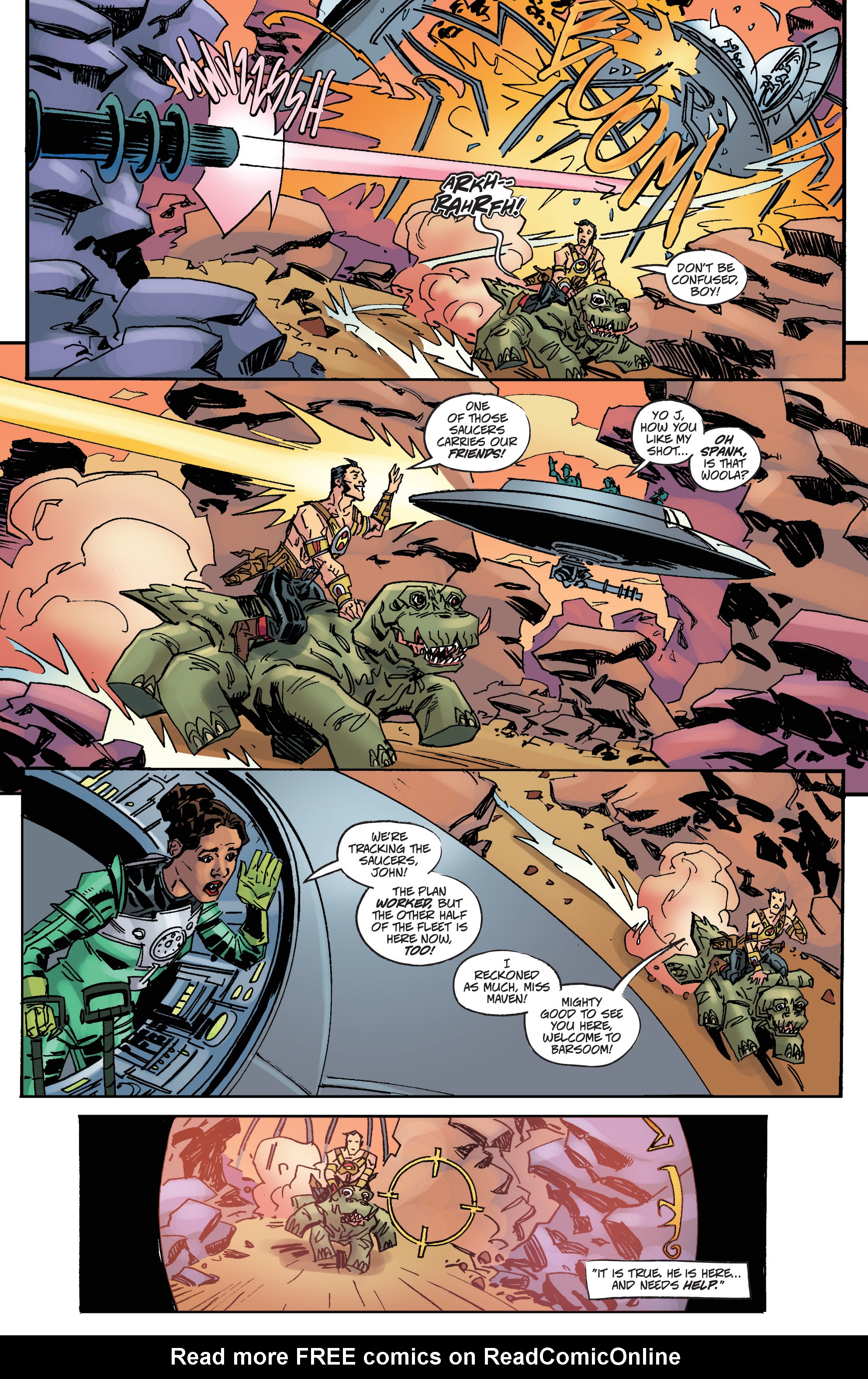 Read online Warlord of Mars Attacks comic -  Issue #4 - 17