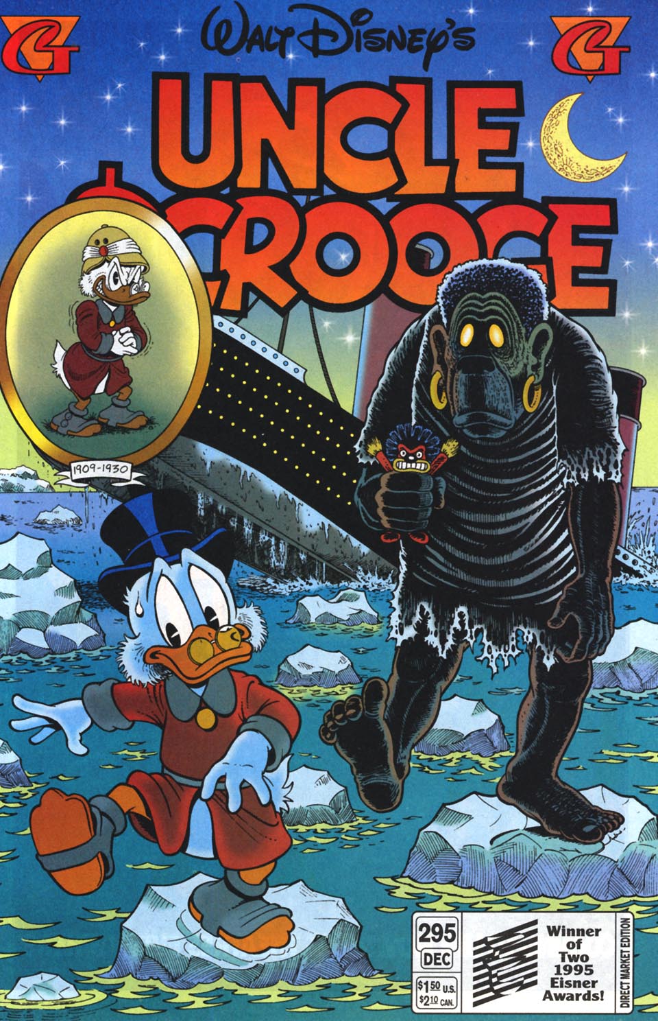 Read online Uncle Scrooge (1953) comic -  Issue #295 - 1