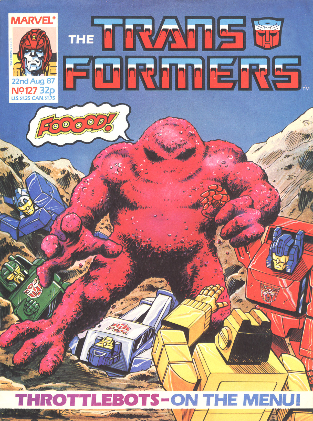 Read online The Transformers (UK) comic -  Issue #127 - 1