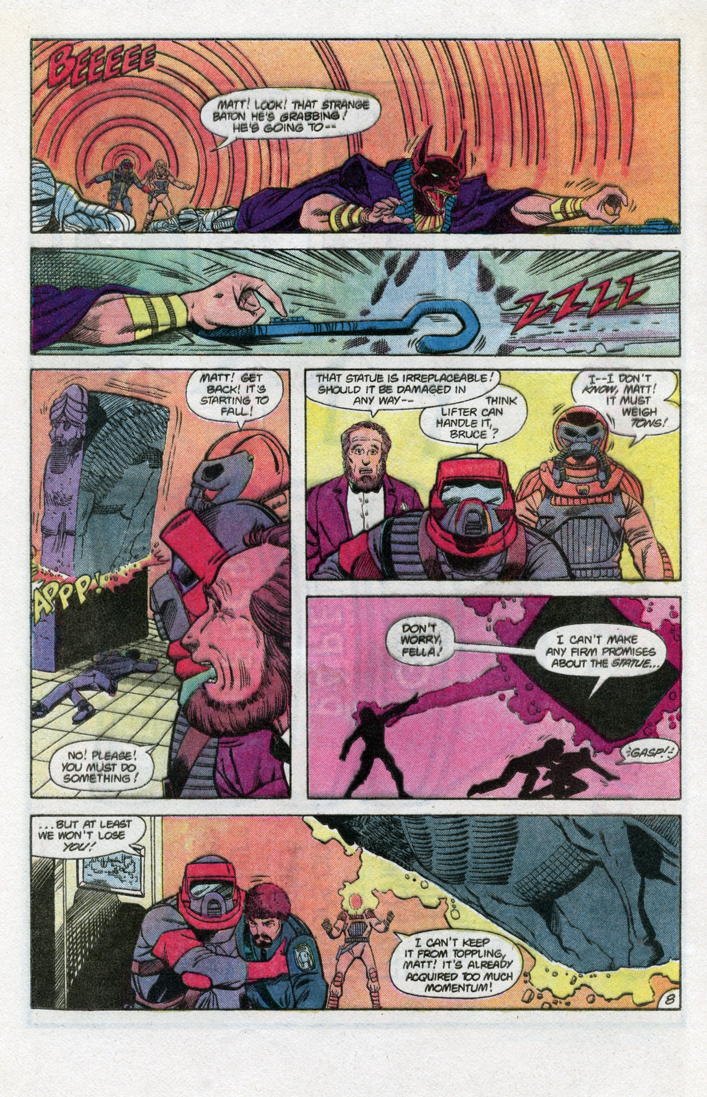 Read online MASK comic -  Issue #2 - 9