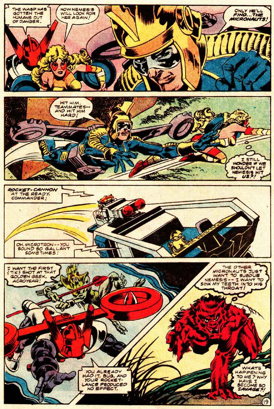 Read online Micronauts (1979) comic -  Issue #42 - 20