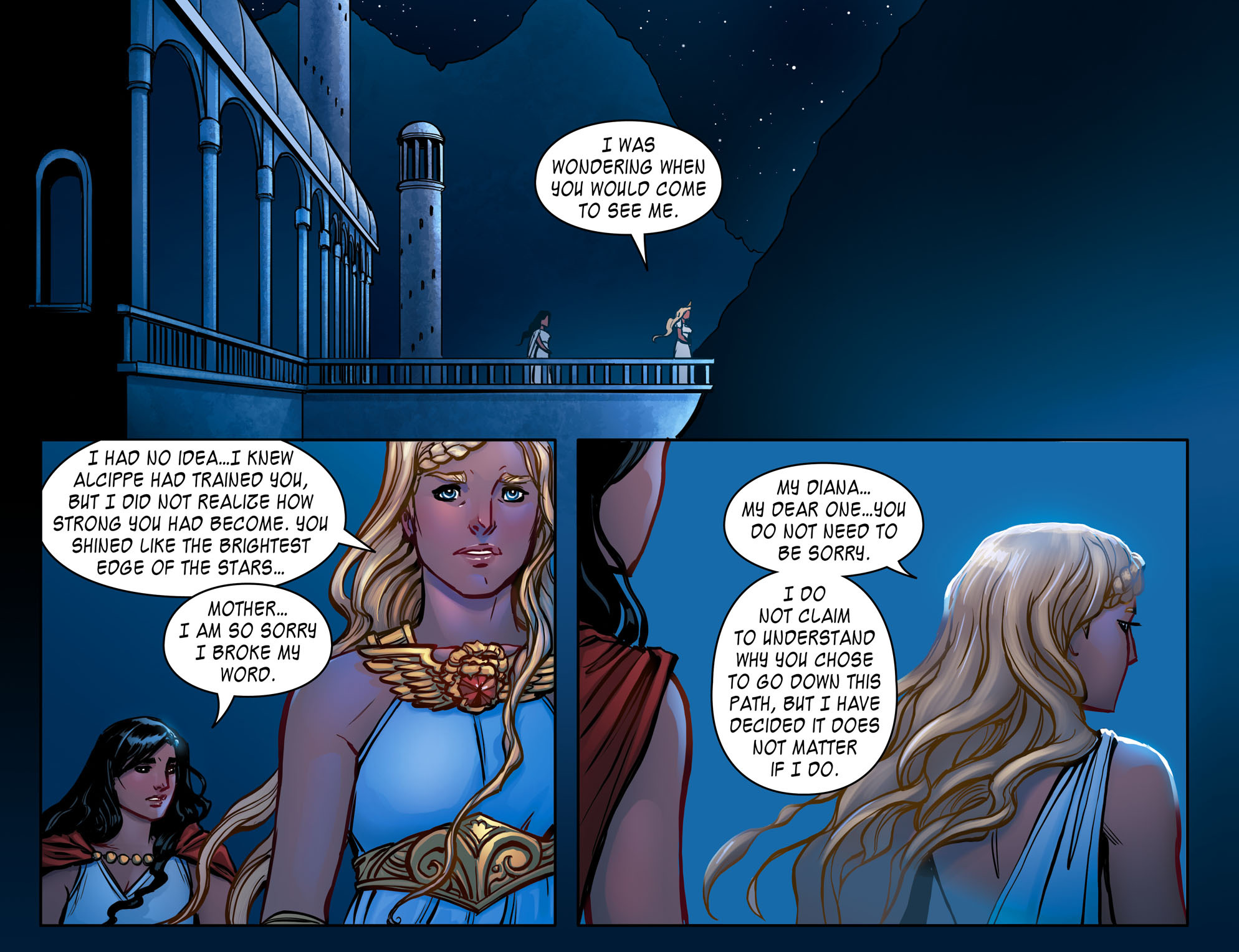 Read online The Legend of Wonder Woman (2015) comic -  Issue #9 - 8