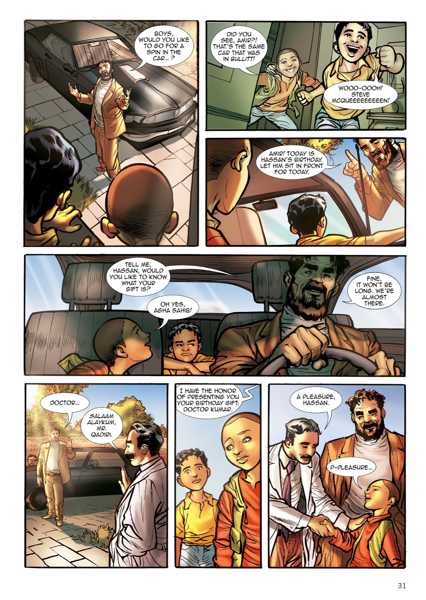 Read online The Kite Runner comic -  Issue # TPB - 32