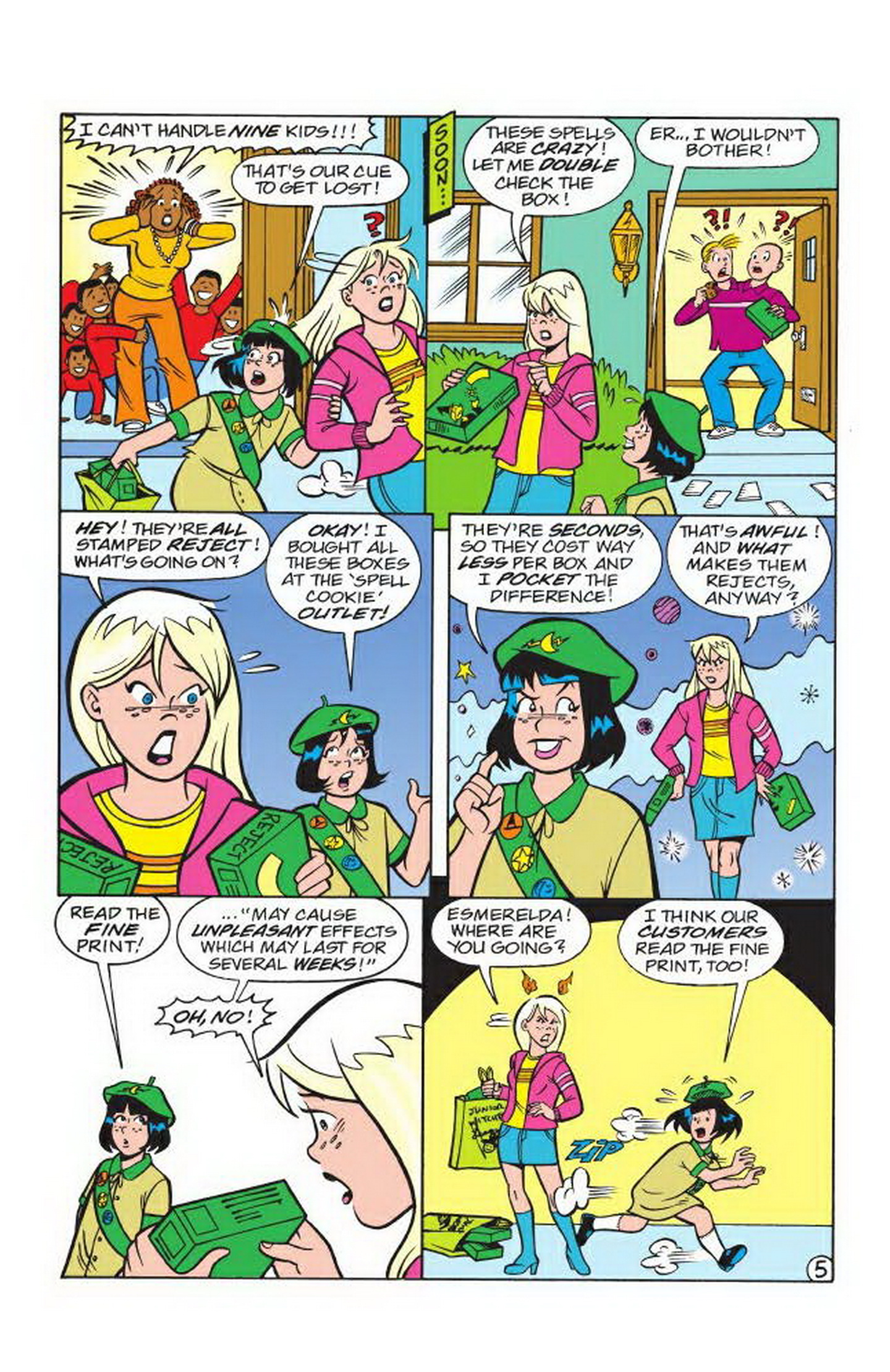 Read online Sabrina the Teenage Witch: 50 Magical Stories comic -  Issue # TPB (Part 3) - 52