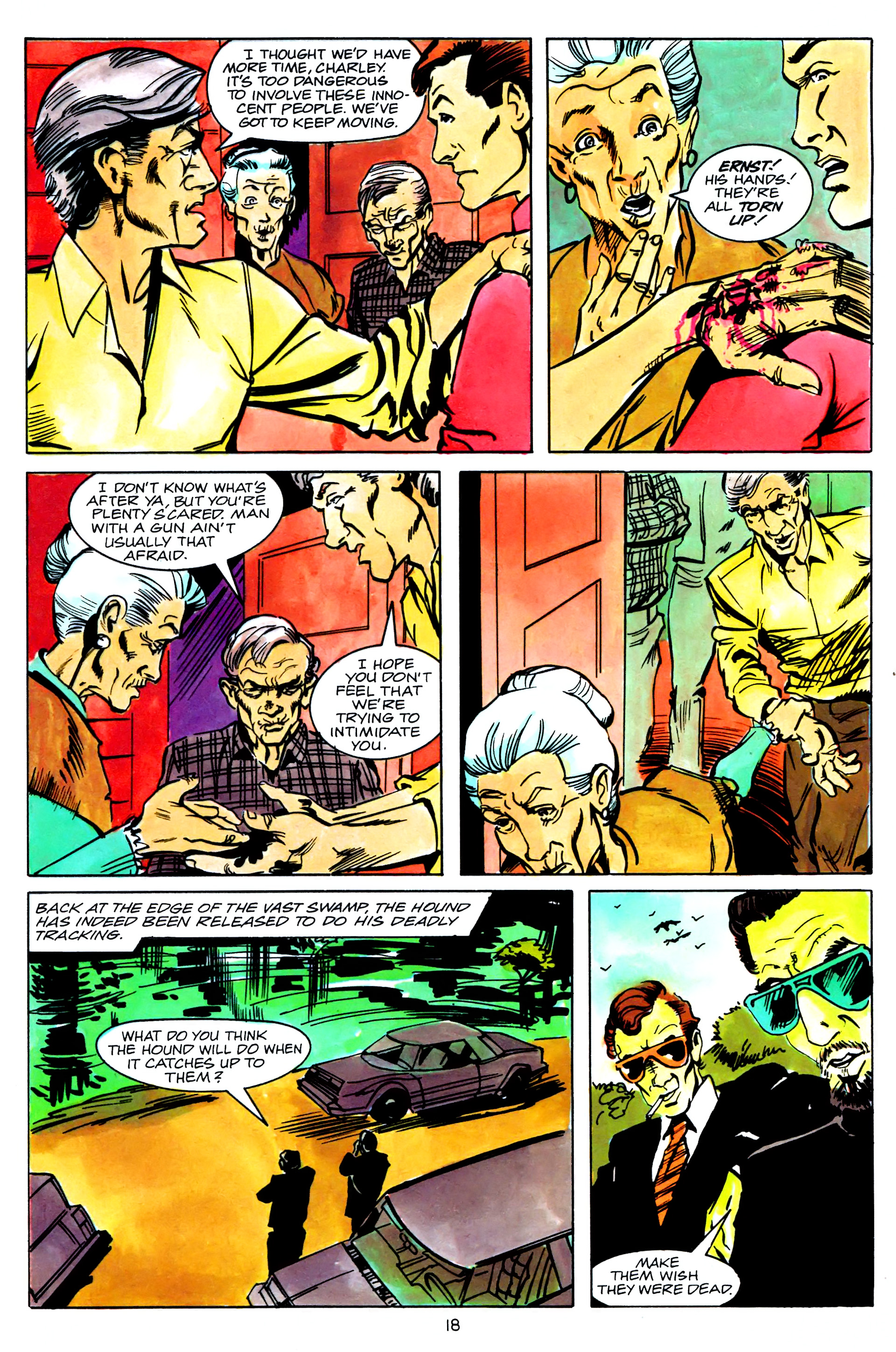 Read online Fright Night (1988) comic -  Issue #6 - 21