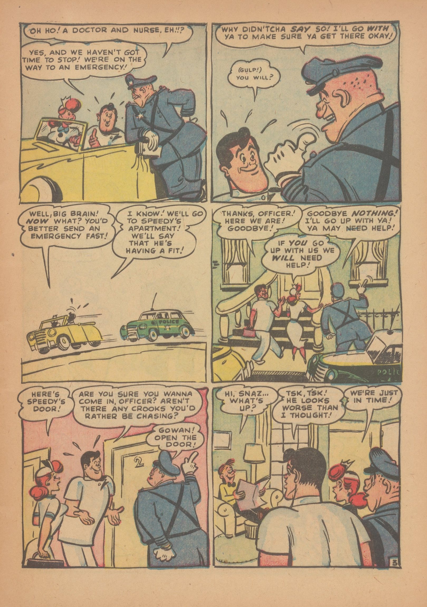 Read online Nellie The Nurse (1945) comic -  Issue #34 - 5
