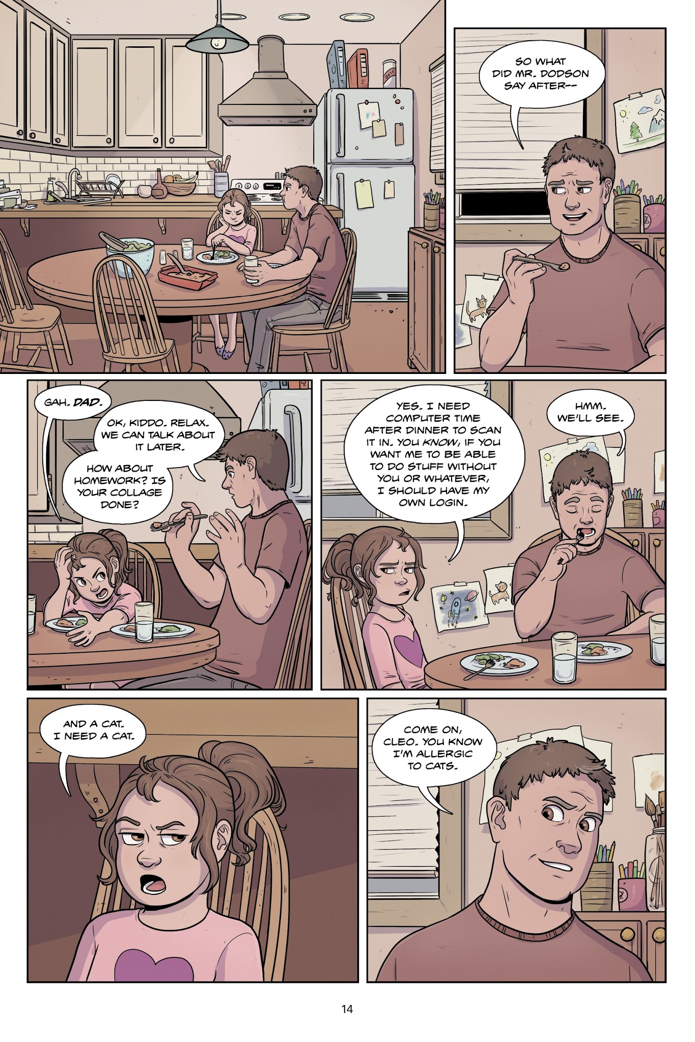 Read online Lifeformed: Cleo Makes Contact comic -  Issue # TPB - 15