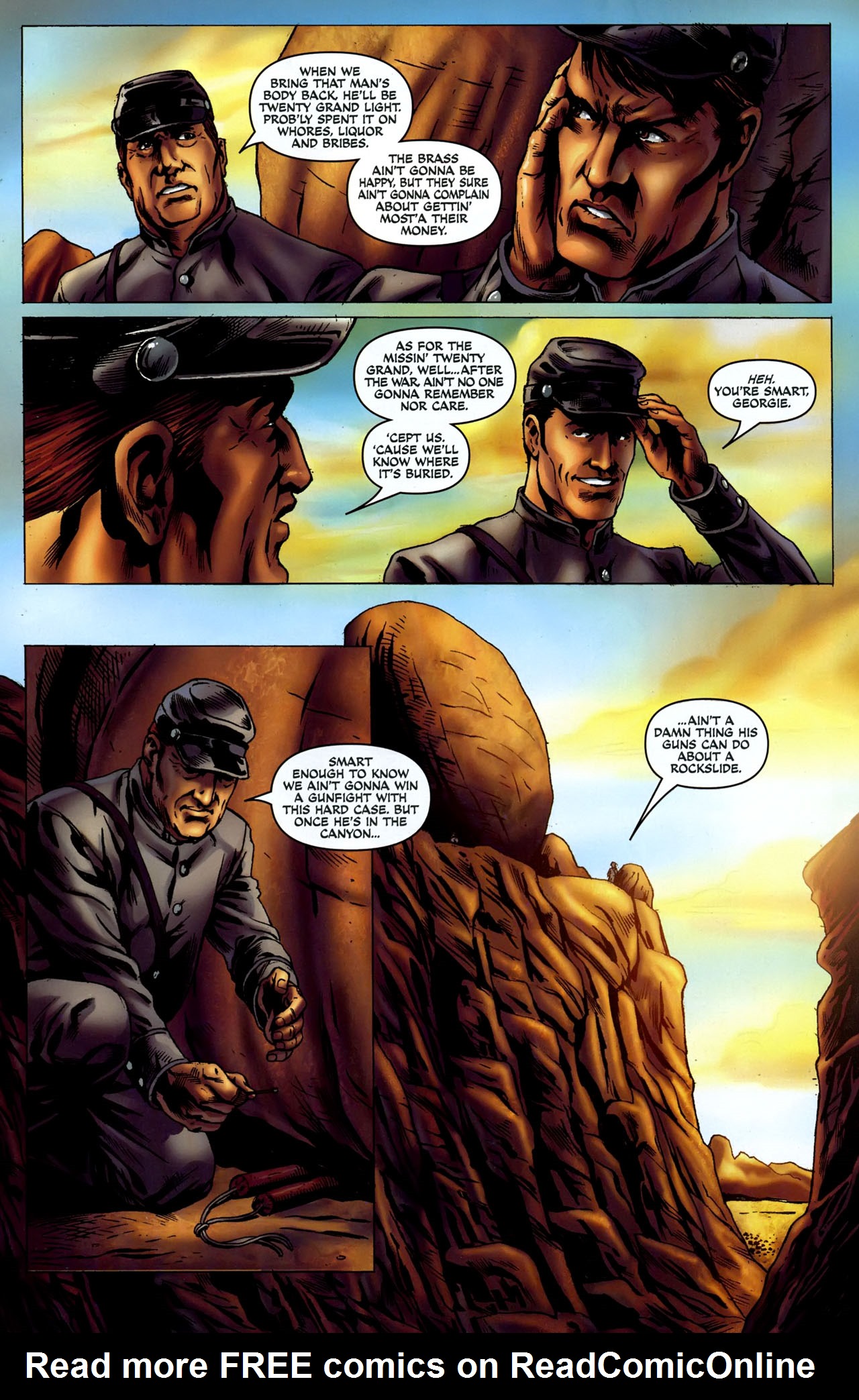 Read online The Man with No Name comic -  Issue #2 - 5