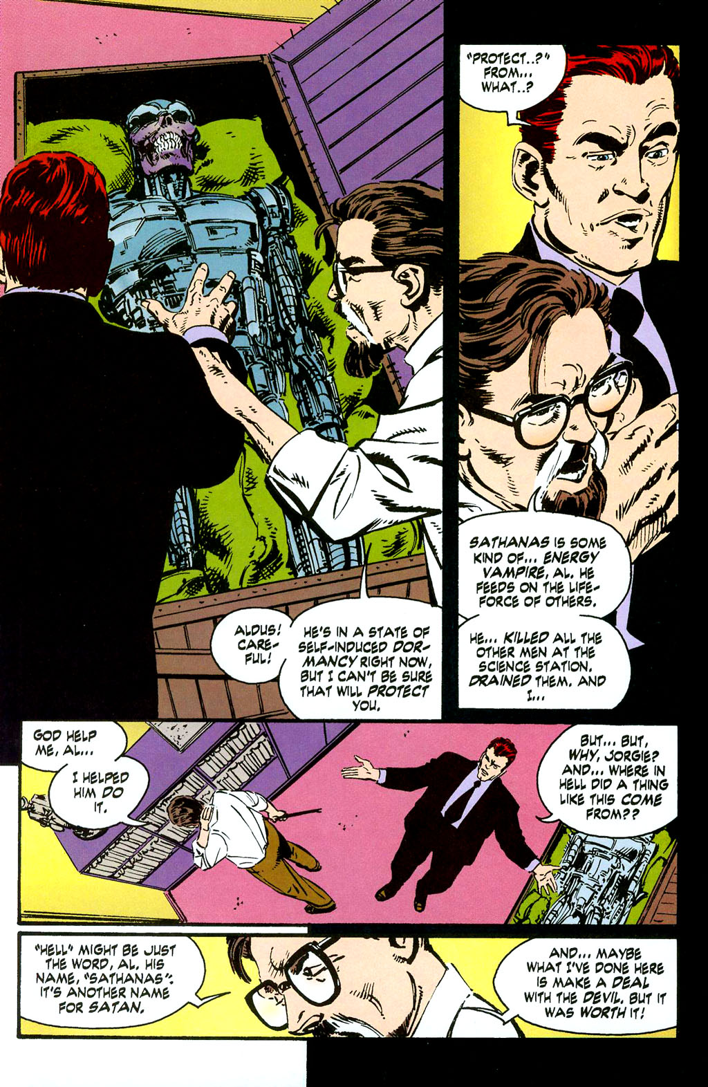 Read online John Byrne's Next Men (1992) comic -  Issue # TPB 1 - 14