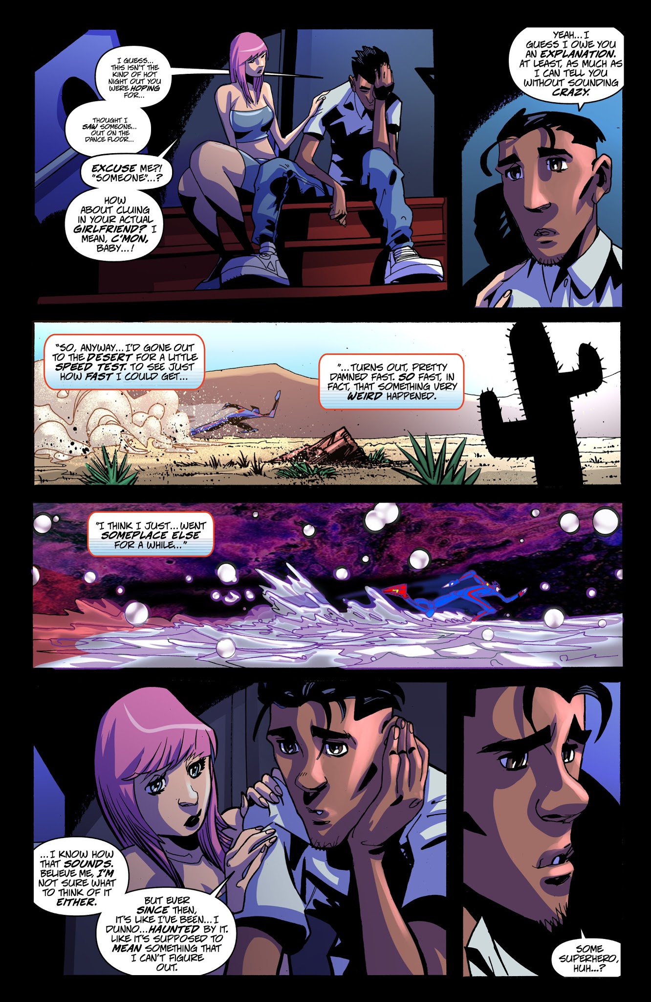 Read online Accell comic -  Issue #5 - 15