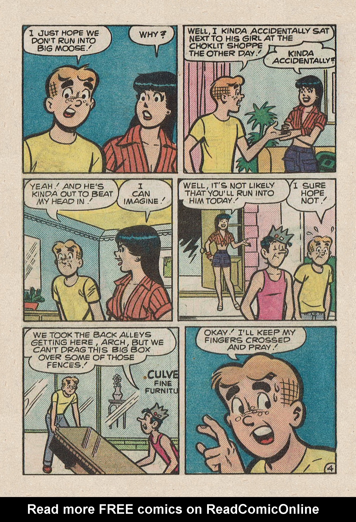 Read online Betty and Veronica Digest Magazine comic -  Issue #26 - 32