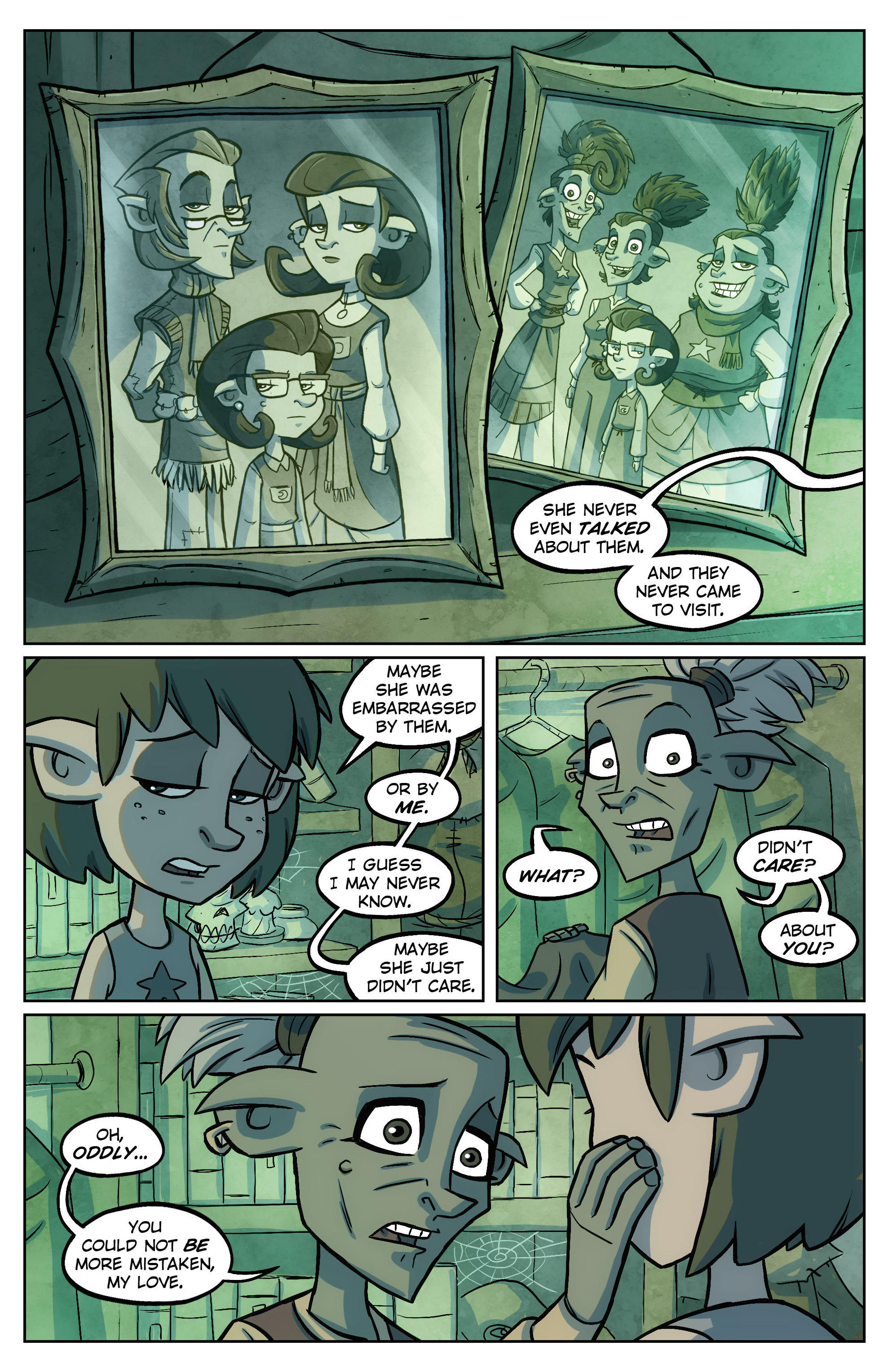 Read online Oddly Normal (2014) comic -  Issue #6 - 9