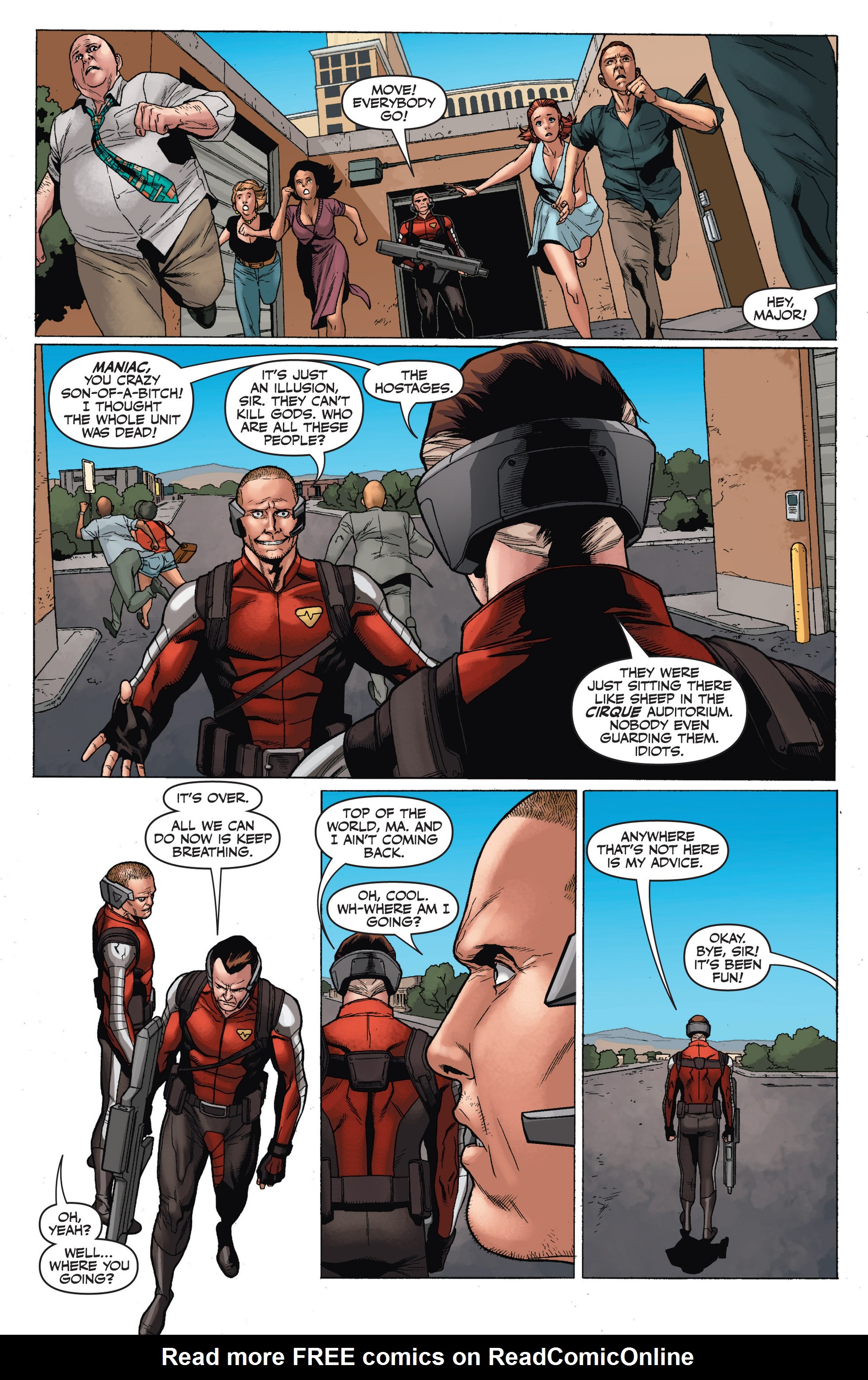 Read online Harbinger Wars comic -  Issue #4 - 28