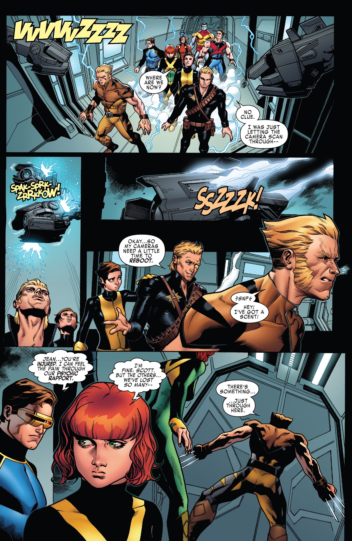Read online X-Men: Blue comic -  Issue #14 - 17