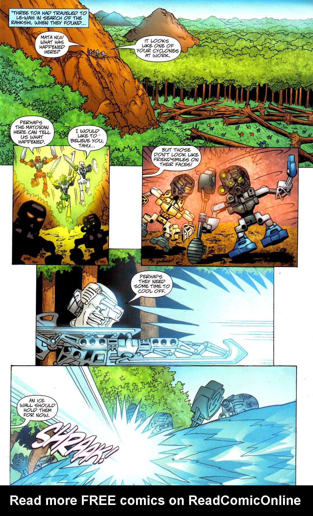 Read online Bionicle comic -  Issue #15 - 5