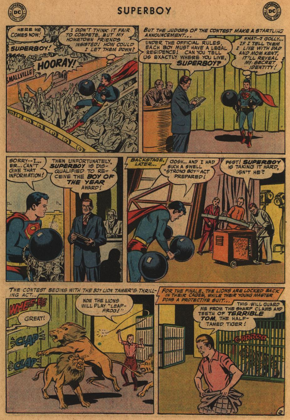 Read online Superboy (1949) comic -  Issue #57 - 13