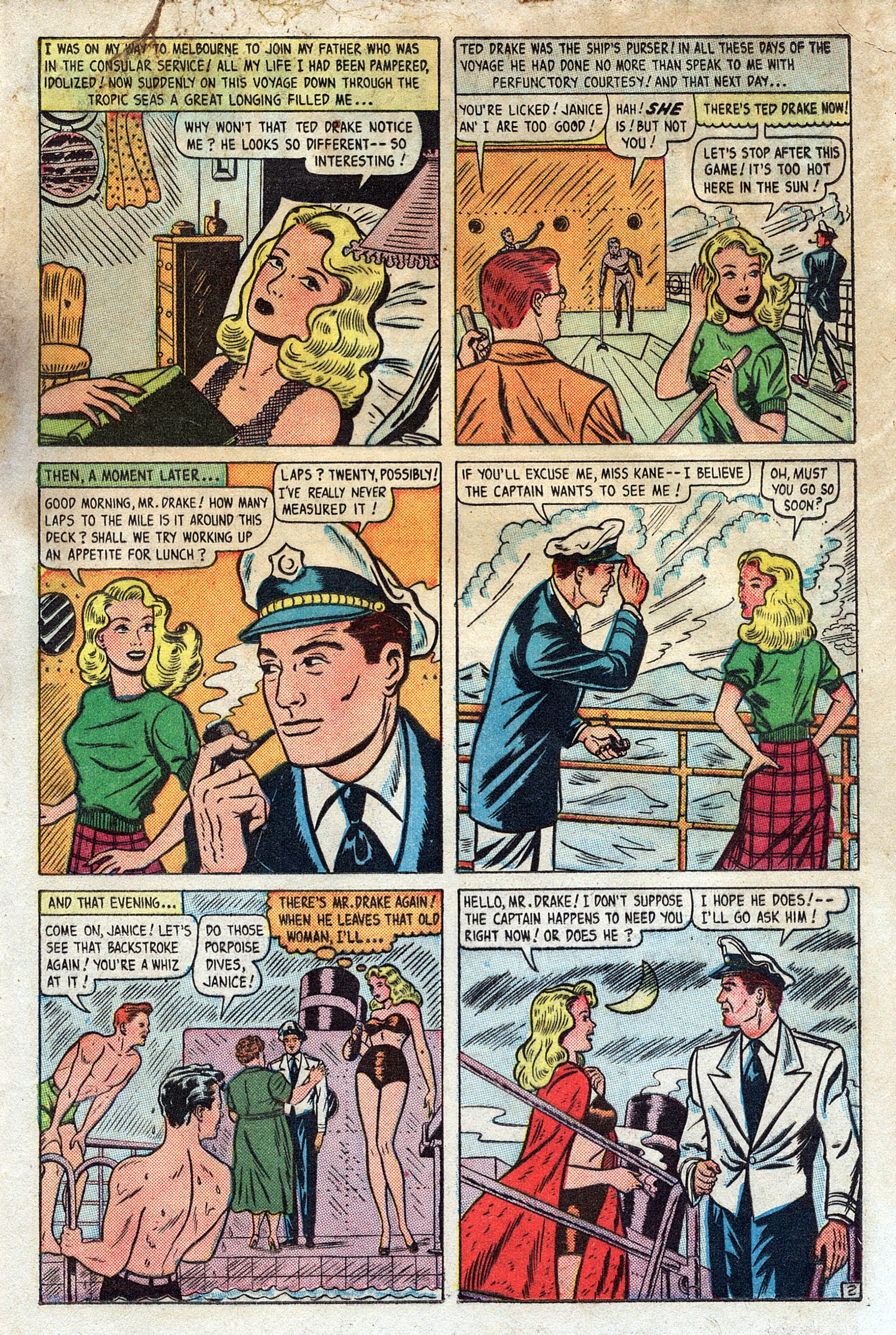 Read online Love Secrets (1949) comic -  Issue #2 - 35