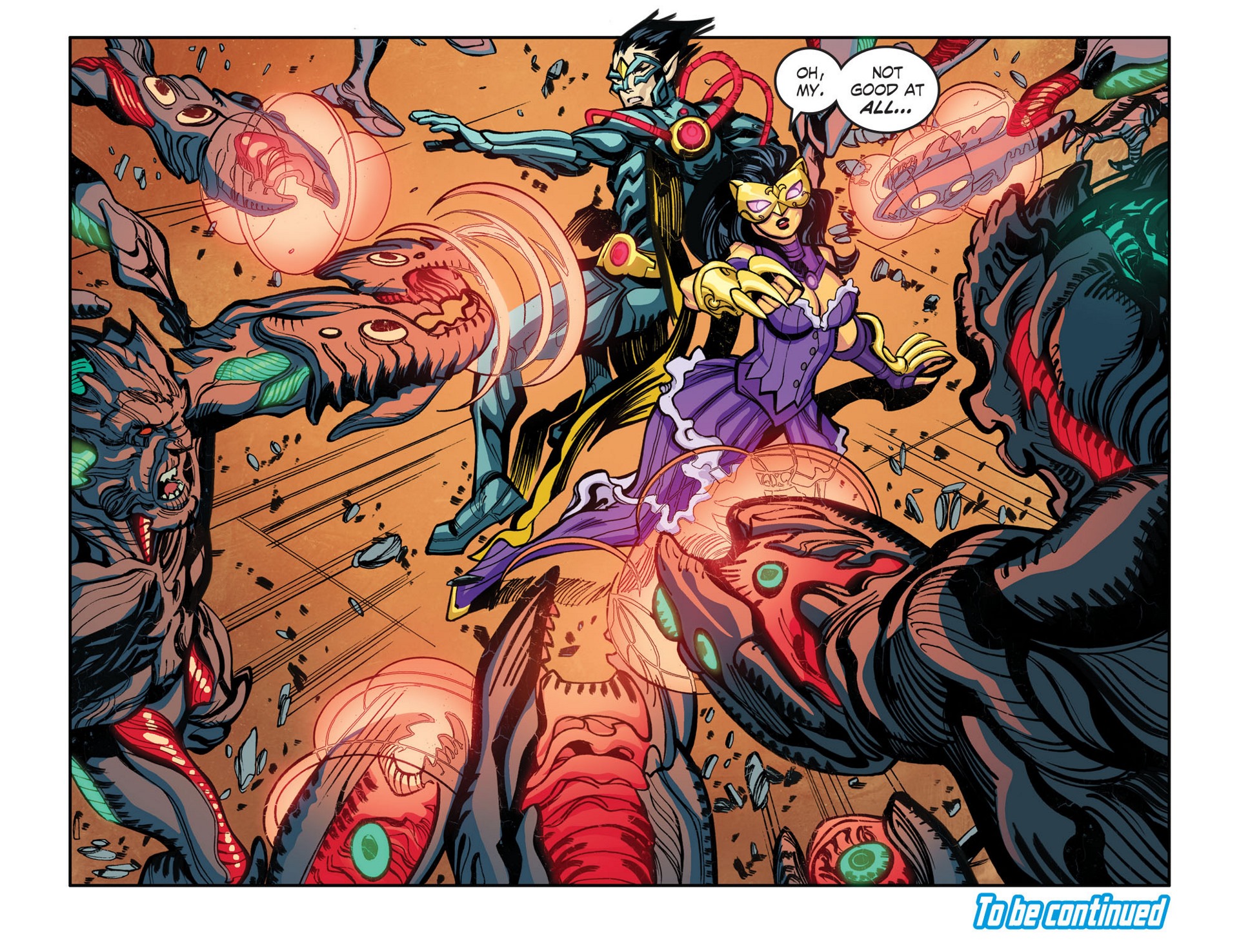 Read online Infinite Crisis: Fight for the Multiverse [I] comic -  Issue #22 - 23