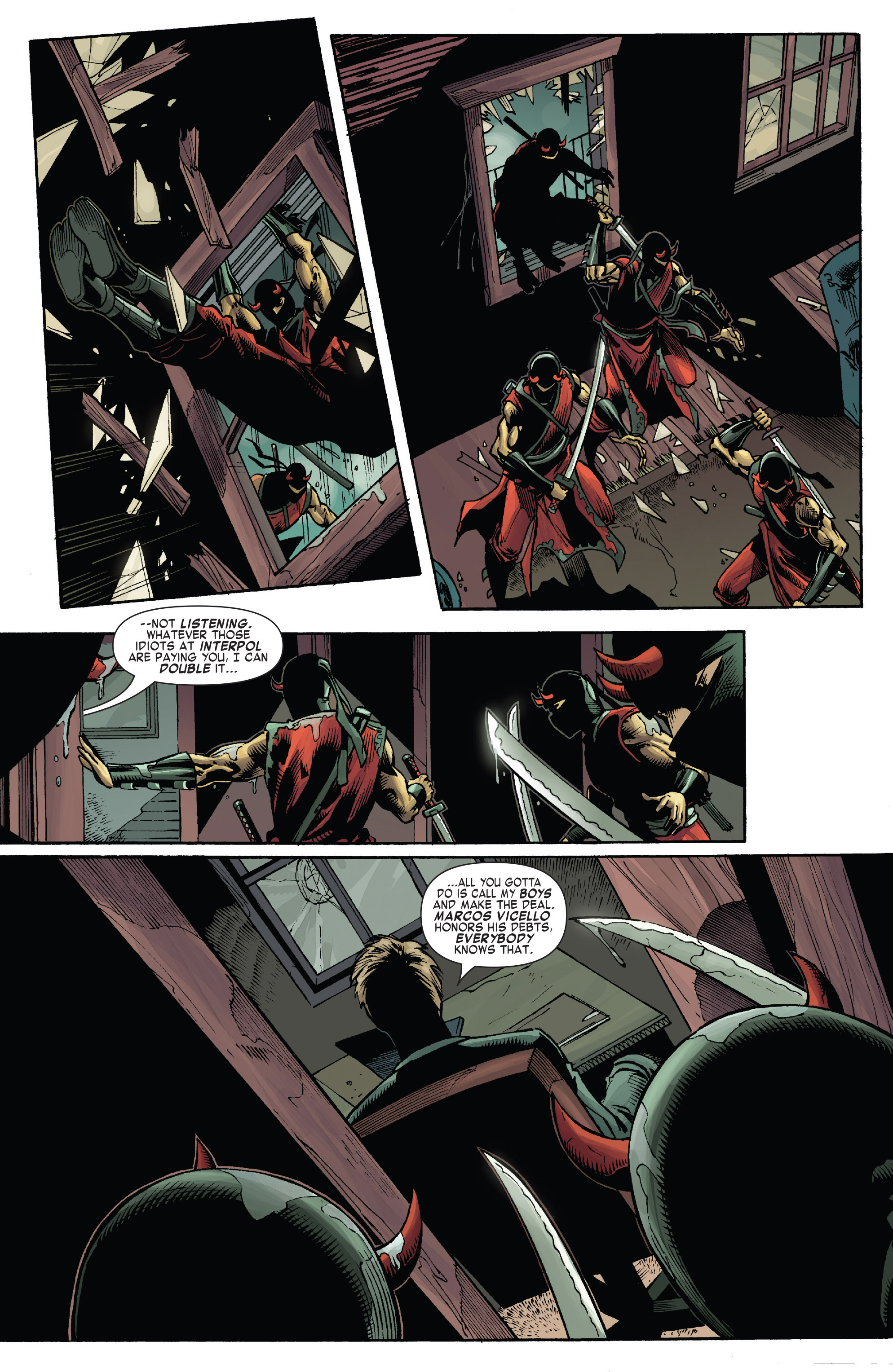 Read online Shadowland: Blood on the Streets comic -  Issue #4 - 9