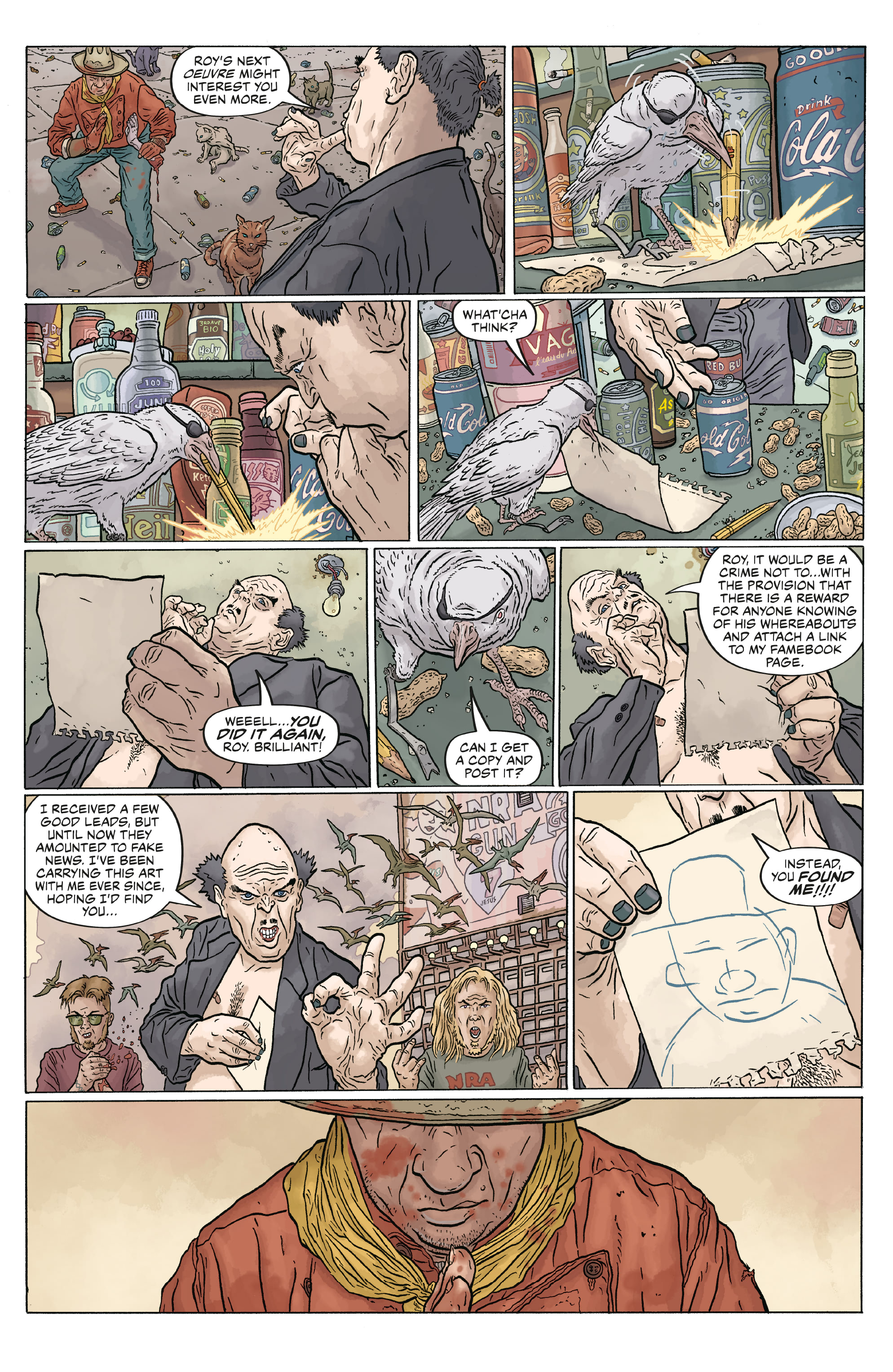 Read online Shaolin Cowboy: Cruel to Be Kin comic -  Issue #6 - 7