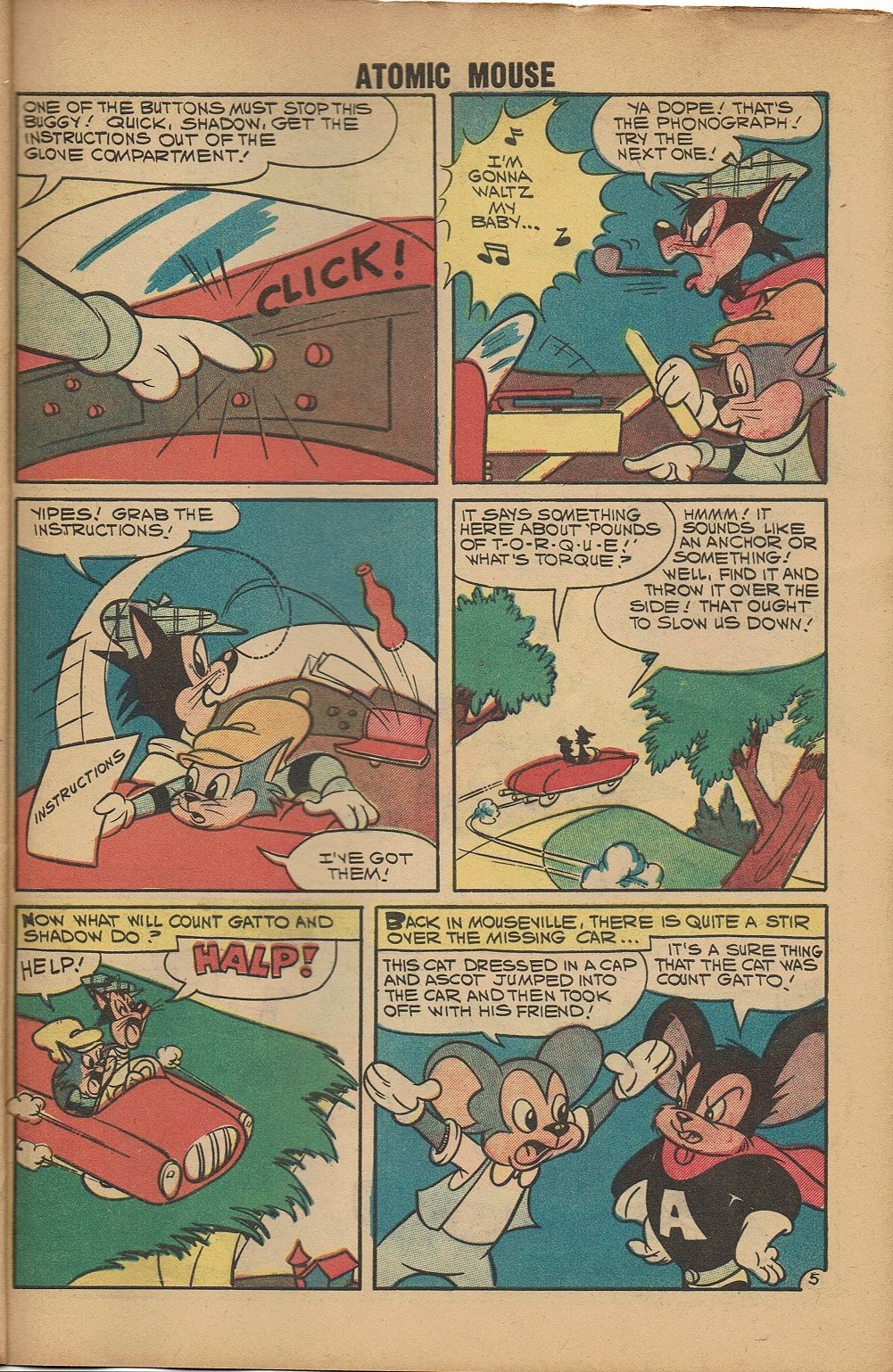 Read online Atomic Mouse comic -  Issue #30 - 28