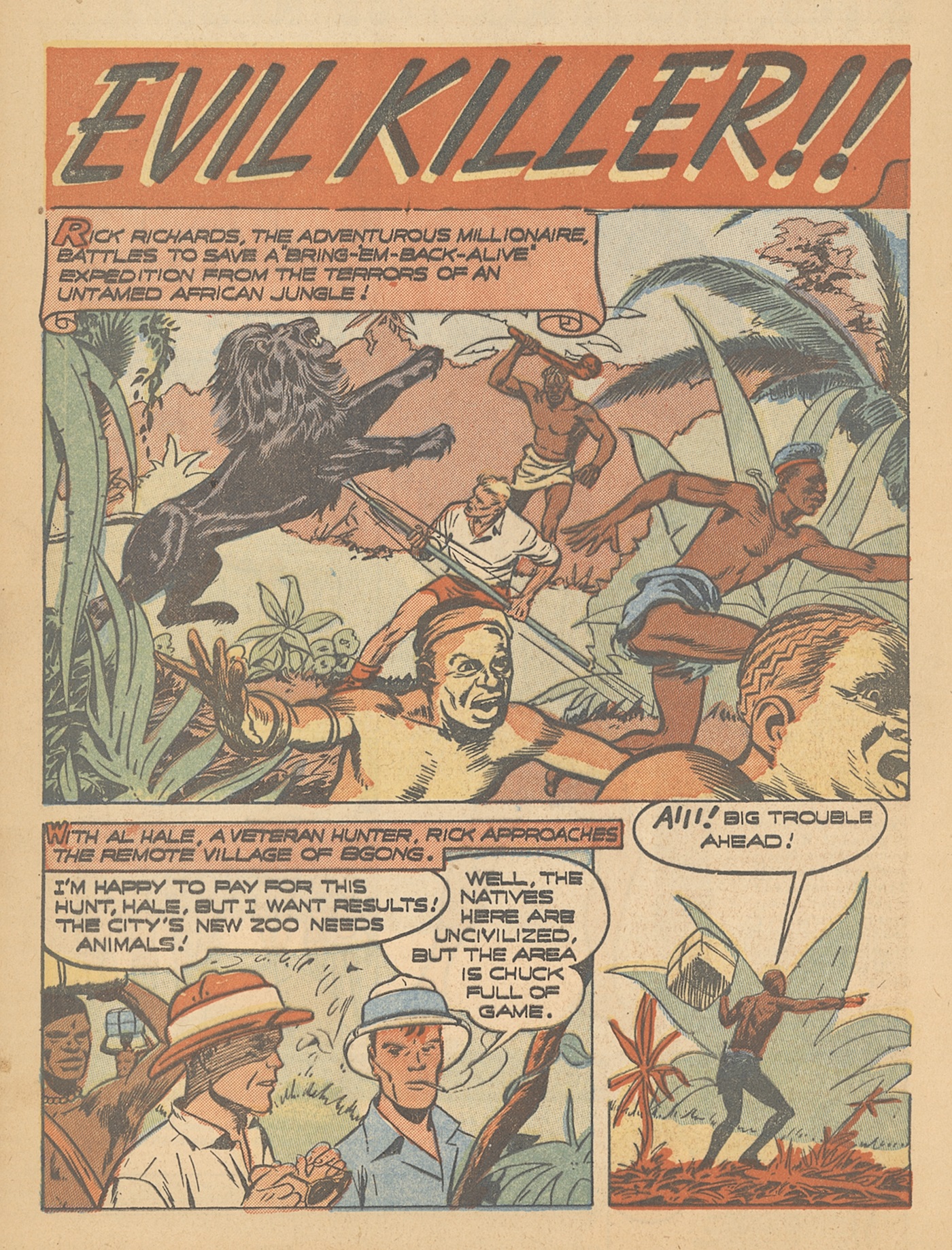 Read online Terrors of the Jungle comic -  Issue #5 - 12