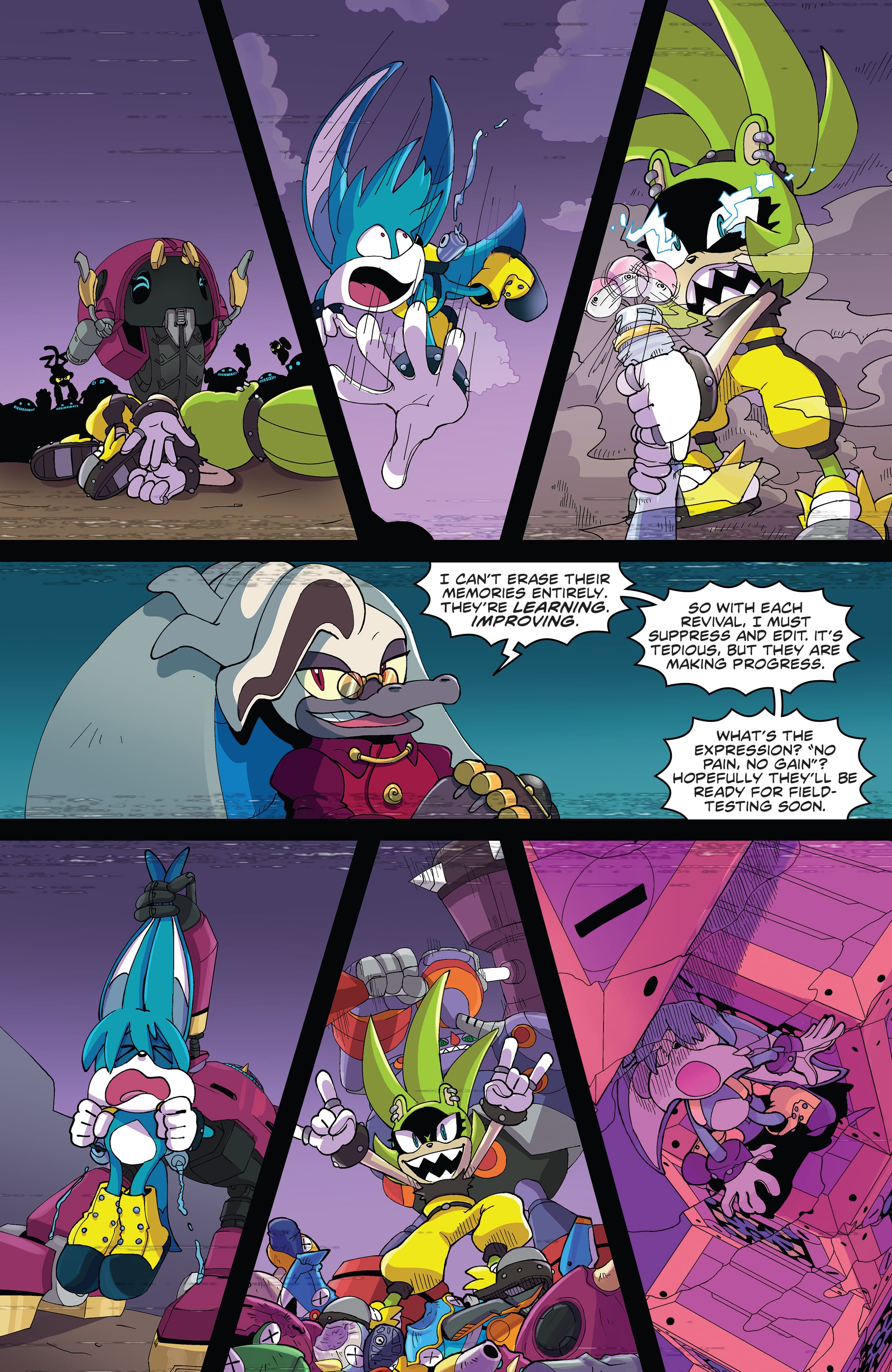 Read online Sonic the Hedgehog: Imposter Syndrome comic -  Issue #3 - 13