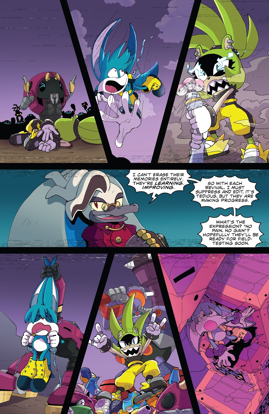 Sonic the Hedgehog: Imposter Syndrome issue 3 - Page 13