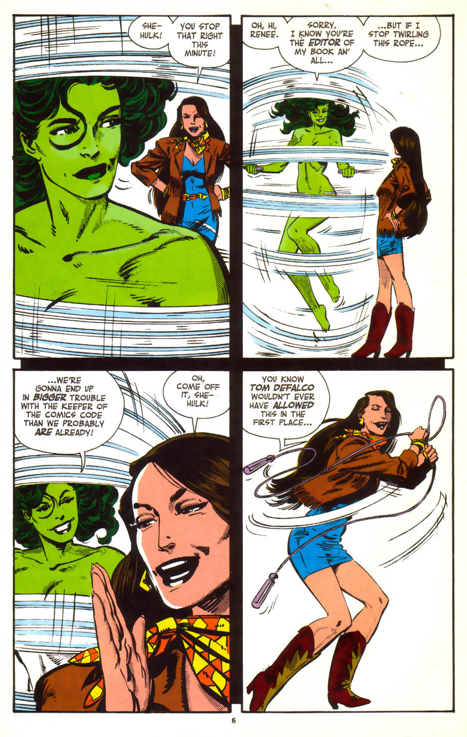 Read online The Sensational She-Hulk comic -  Issue #40 - 6