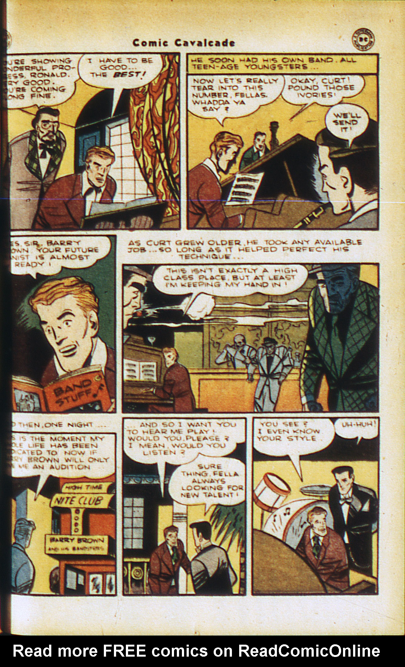 Read online Comic Cavalcade comic -  Issue #16 - 26